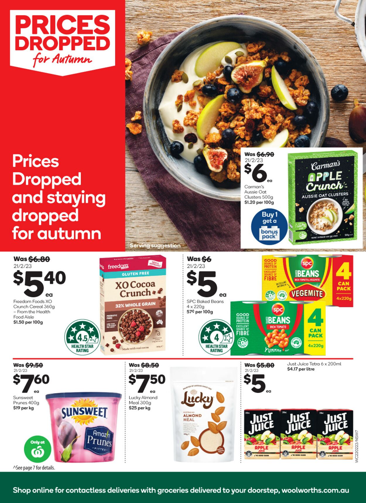 Catalogue Woolworths 22.02.2023 - 28.02.2023