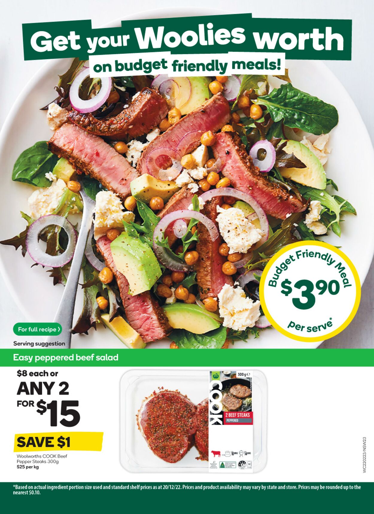 Catalogue Woolworths 22.02.2023 - 28.02.2023