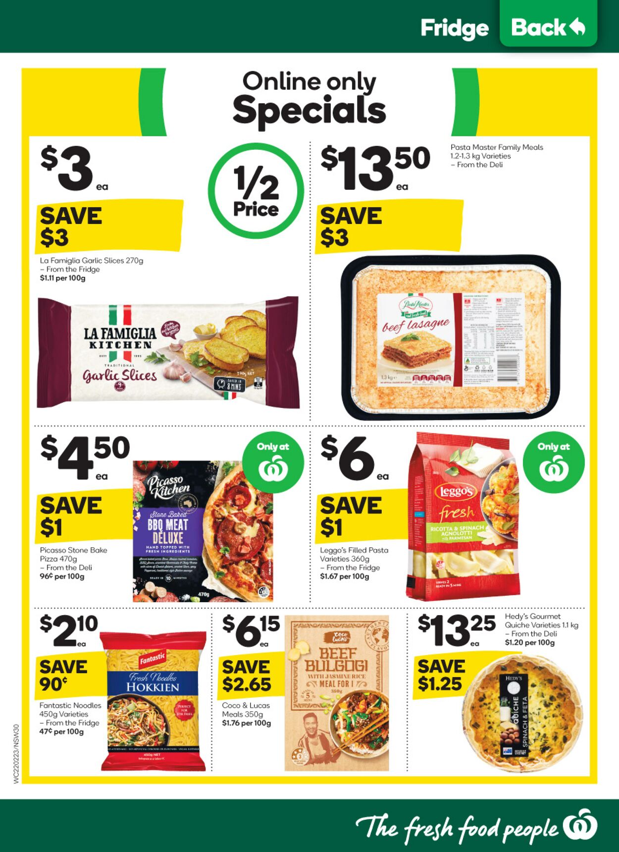 Catalogue Woolworths 22.02.2023 - 28.02.2023