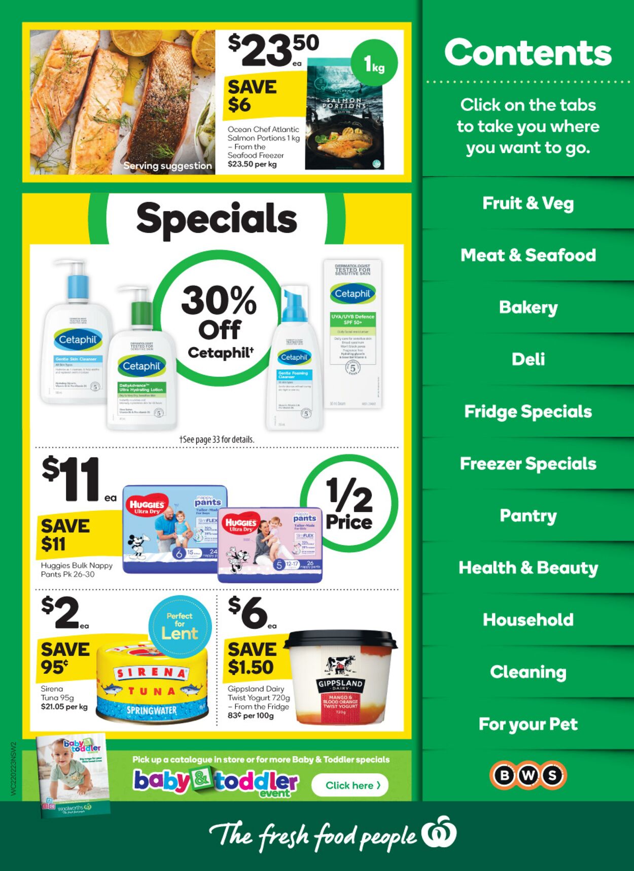 Catalogue Woolworths 22.02.2023 - 28.02.2023