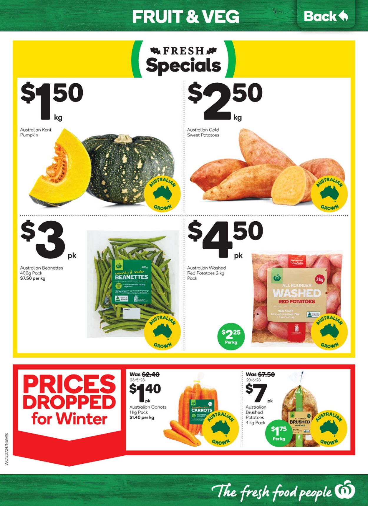 Catalogue Woolworths 12.07.2023 - 18.07.2023