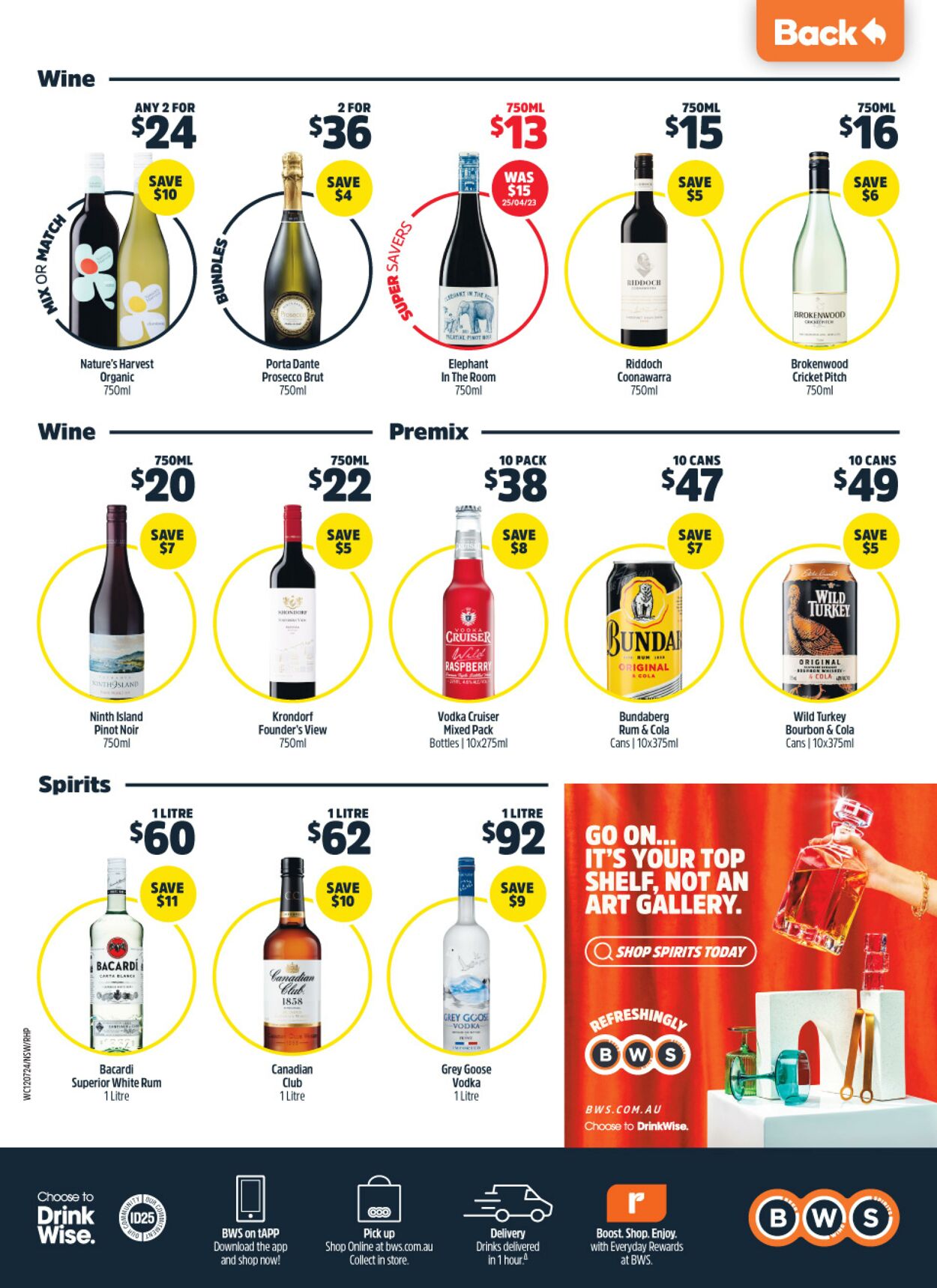 Catalogue Woolworths 12.07.2023 - 18.07.2023