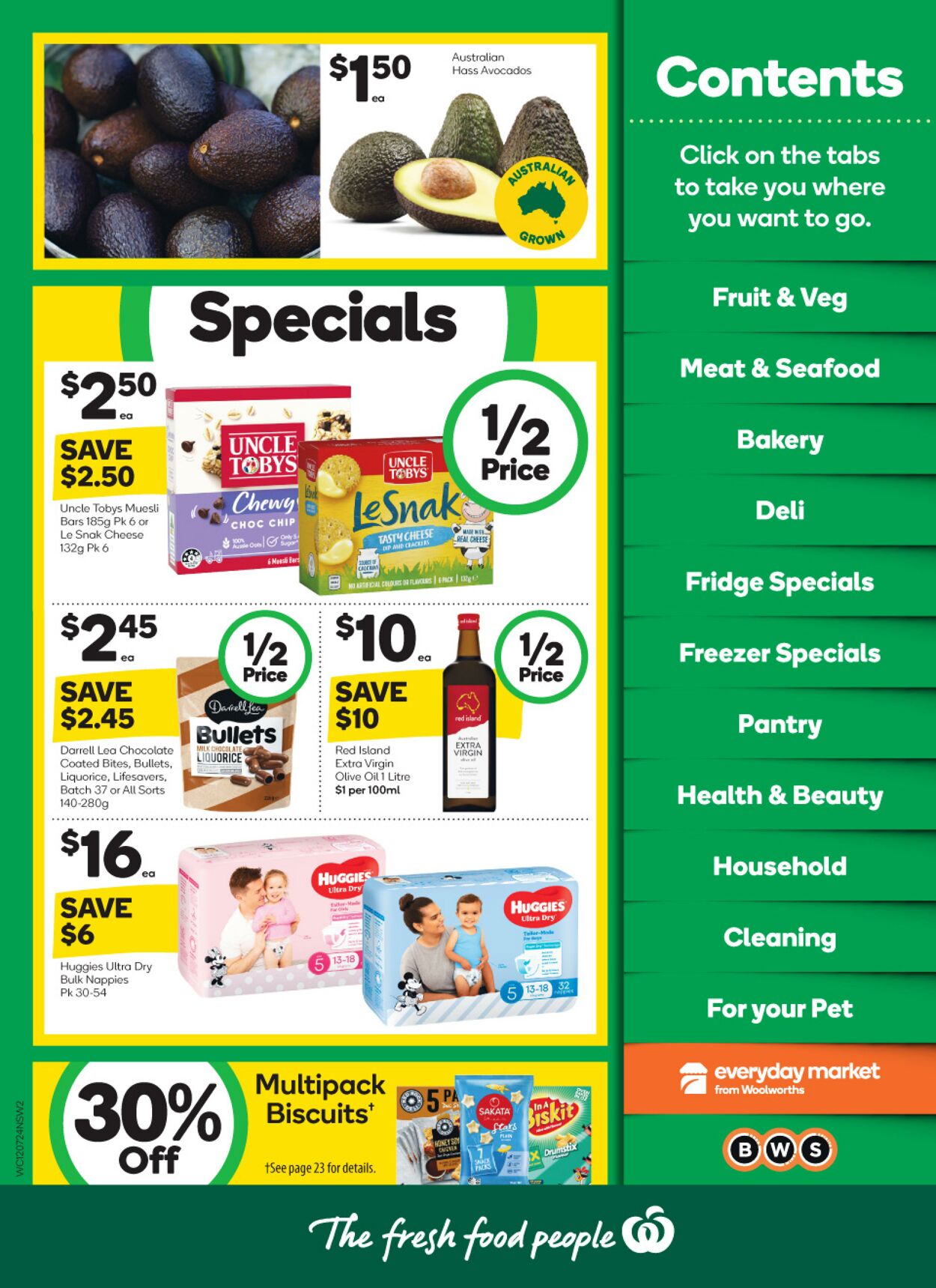Catalogue Woolworths 12.07.2023 - 18.07.2023