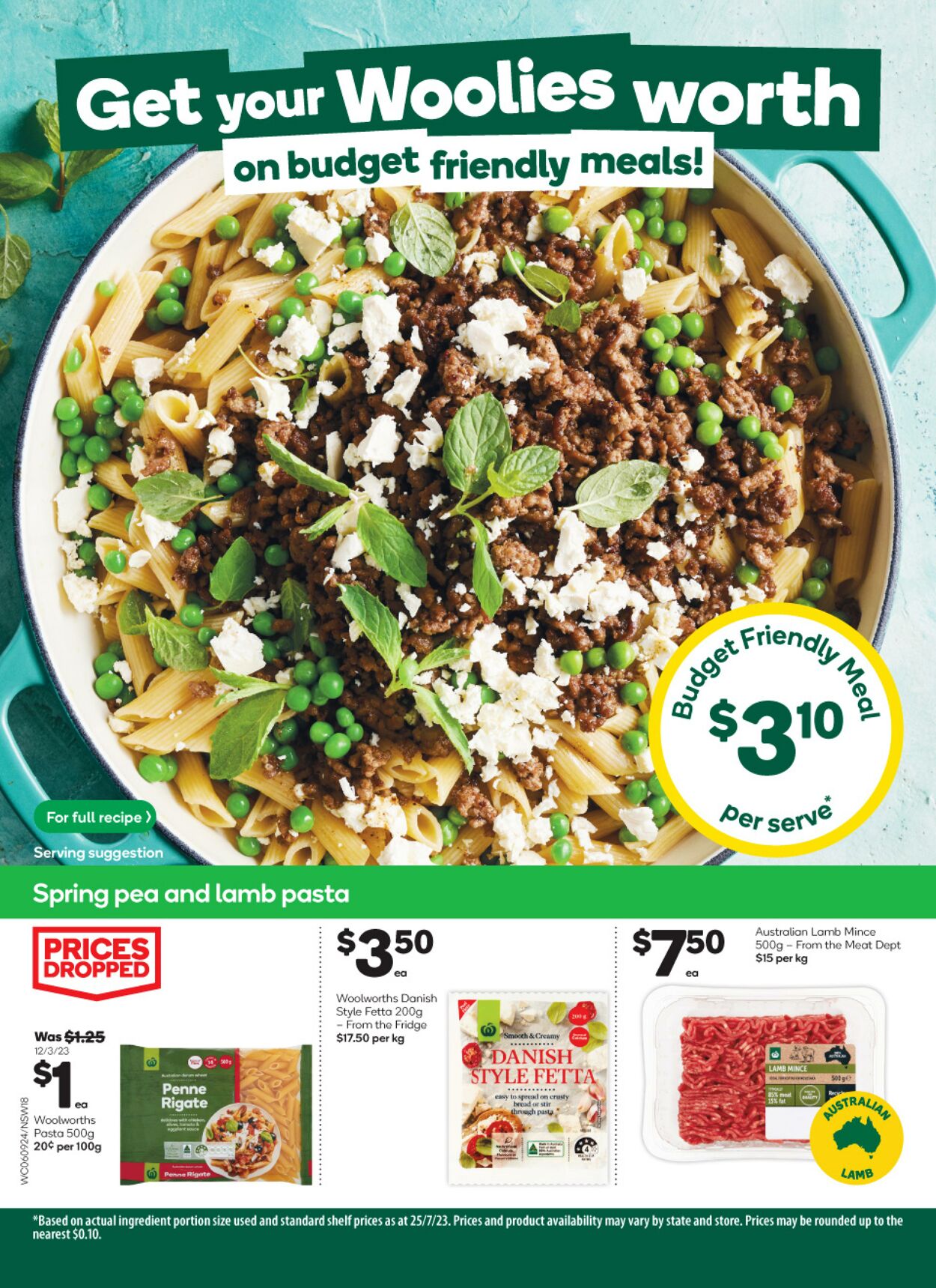 Catalogue Woolworths 06.09.2023 - 12.09.2023