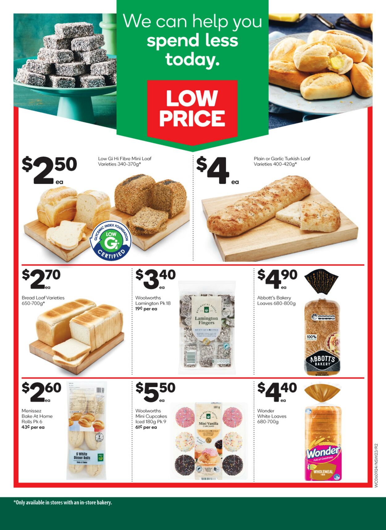 Catalogue Woolworths 06.09.2023 - 12.09.2023