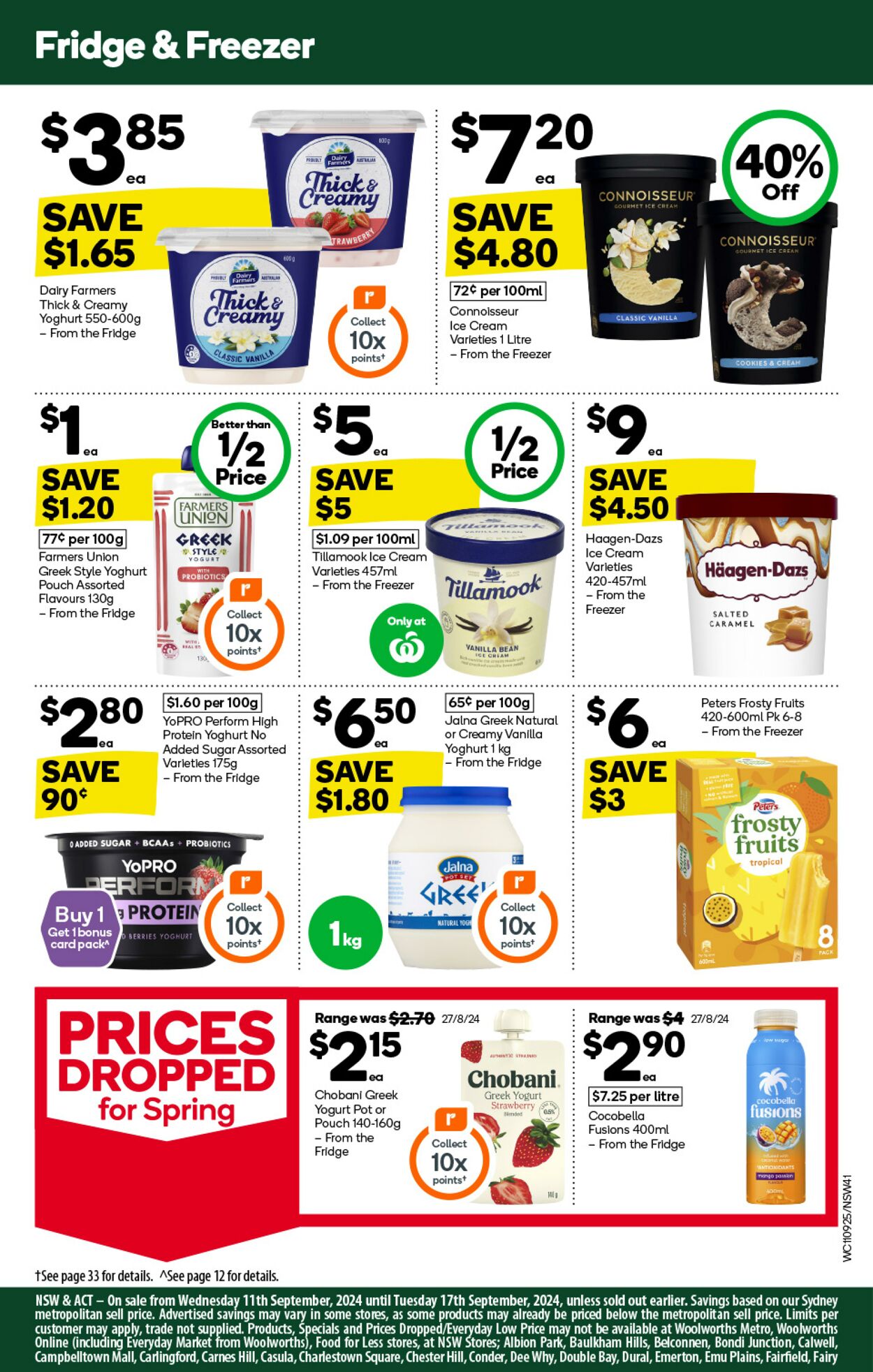 Catalogue Woolworths 11.09.2024 - 17.09.2024