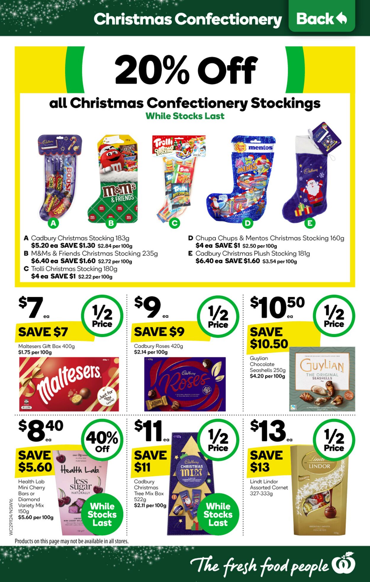 Catalogue Woolworths 29.11.2023 - 05.12.2023