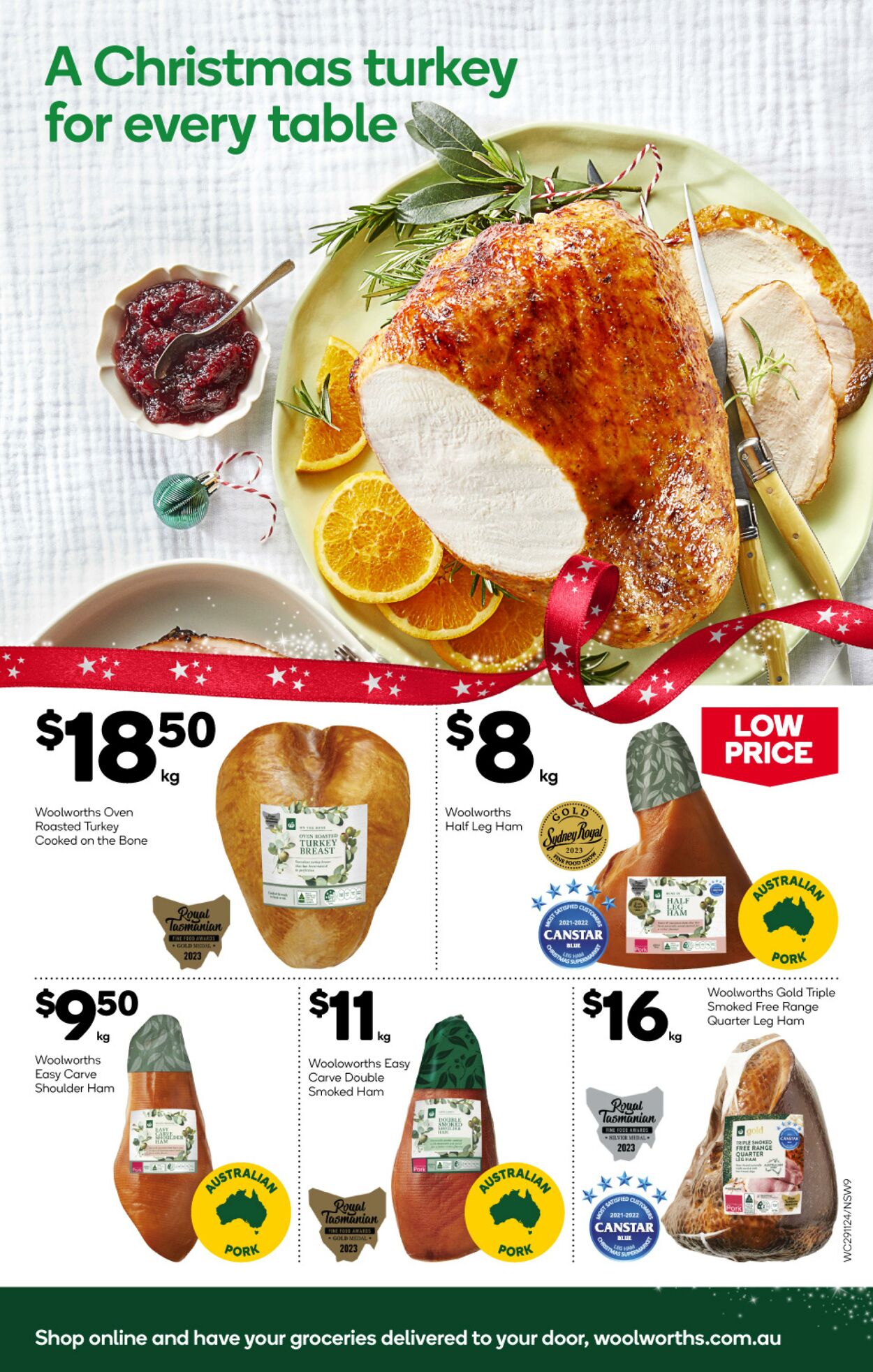 Catalogue Woolworths 29.11.2023 - 05.12.2023