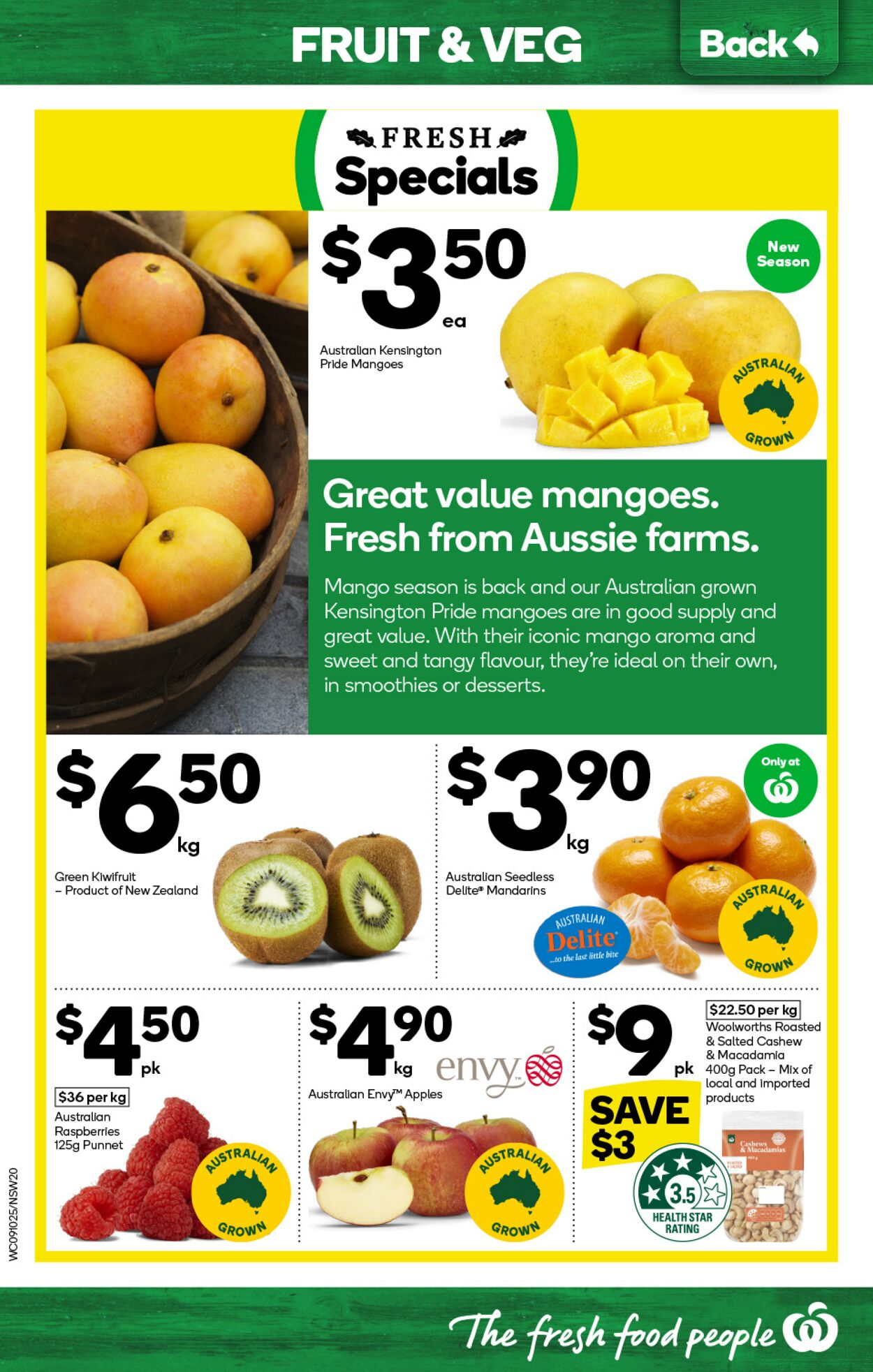 Catalogue Woolworths 09.10.2024 - 15.10.2024