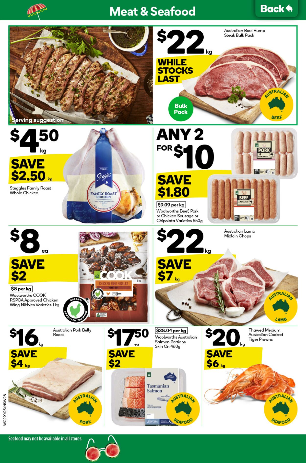 Catalogue Woolworths 29.01.2025 - 04.02.2025