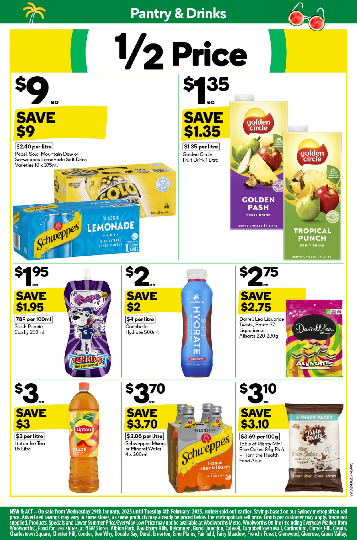 Catalogue Woolworths 29.01.2025 - 04.02.2025