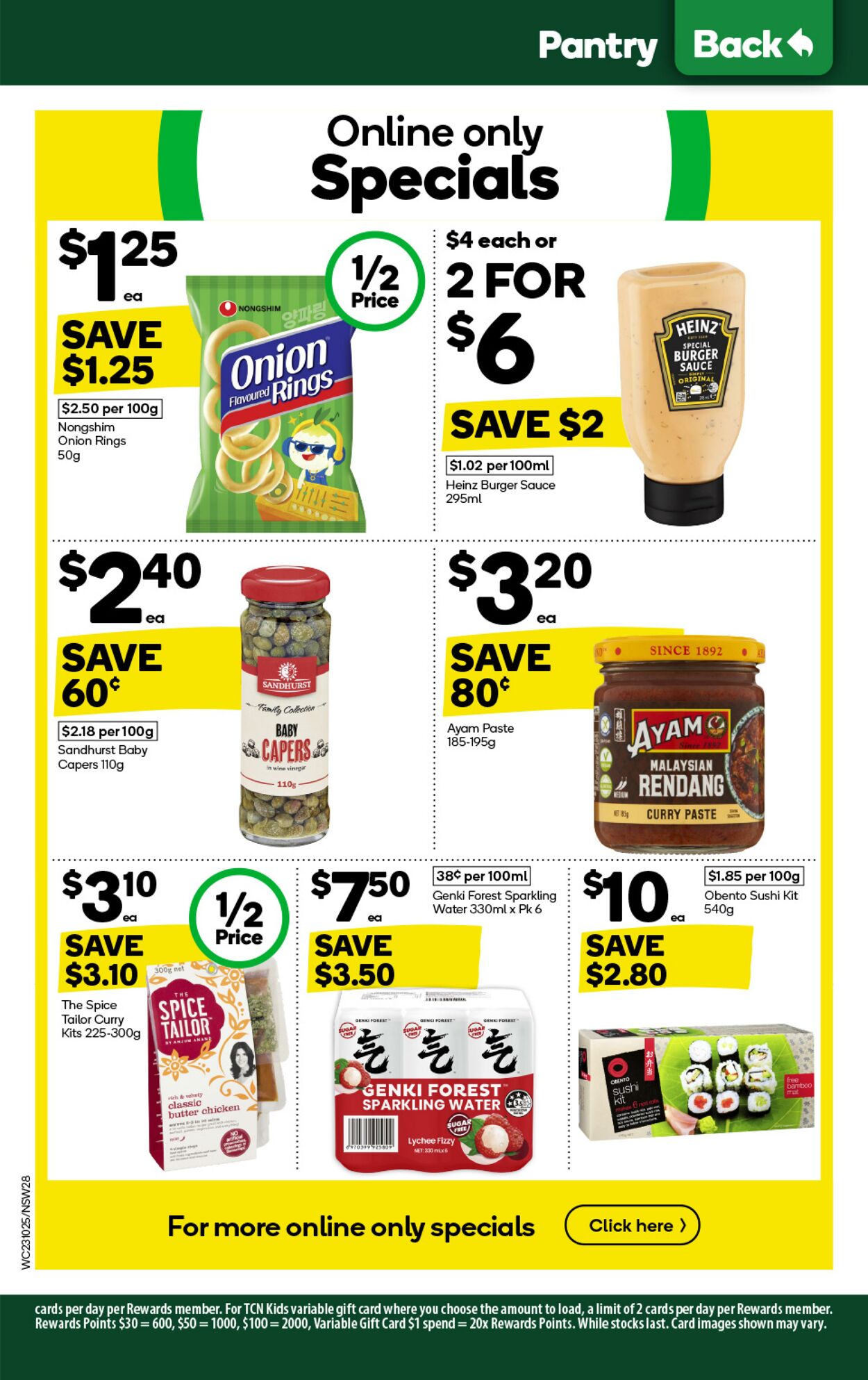 Catalogue Woolworths 23.10.2024 - 29.10.2024