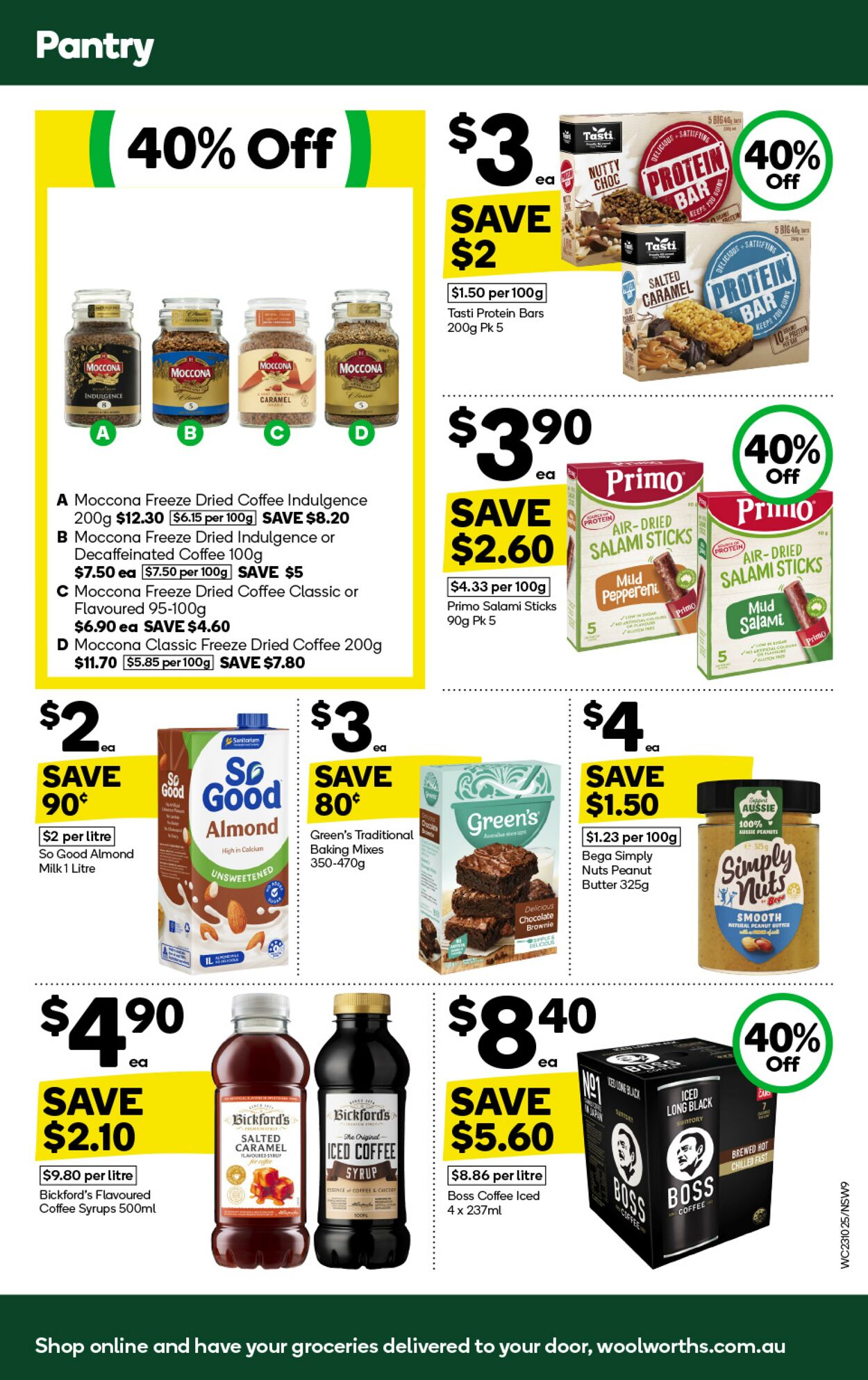 Catalogue Woolworths 23.10.2024 - 29.10.2024