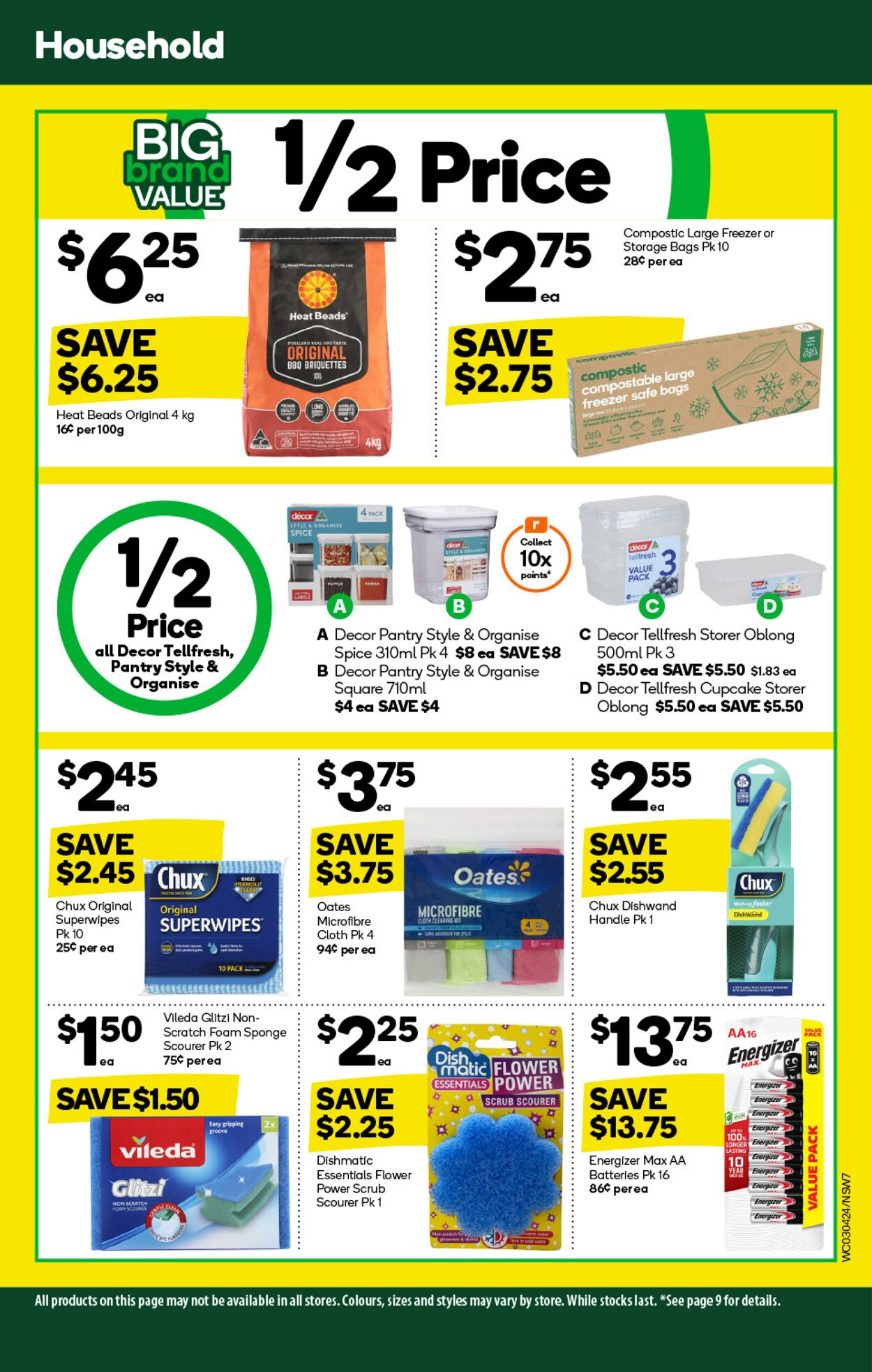 Catalogue Woolworths 03.04.2024 - 09.04.2024