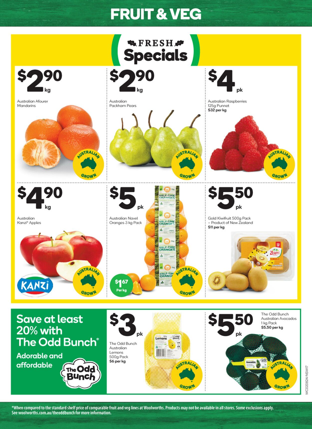 Catalogue Woolworths 02.08.2023 - 08.08.2023