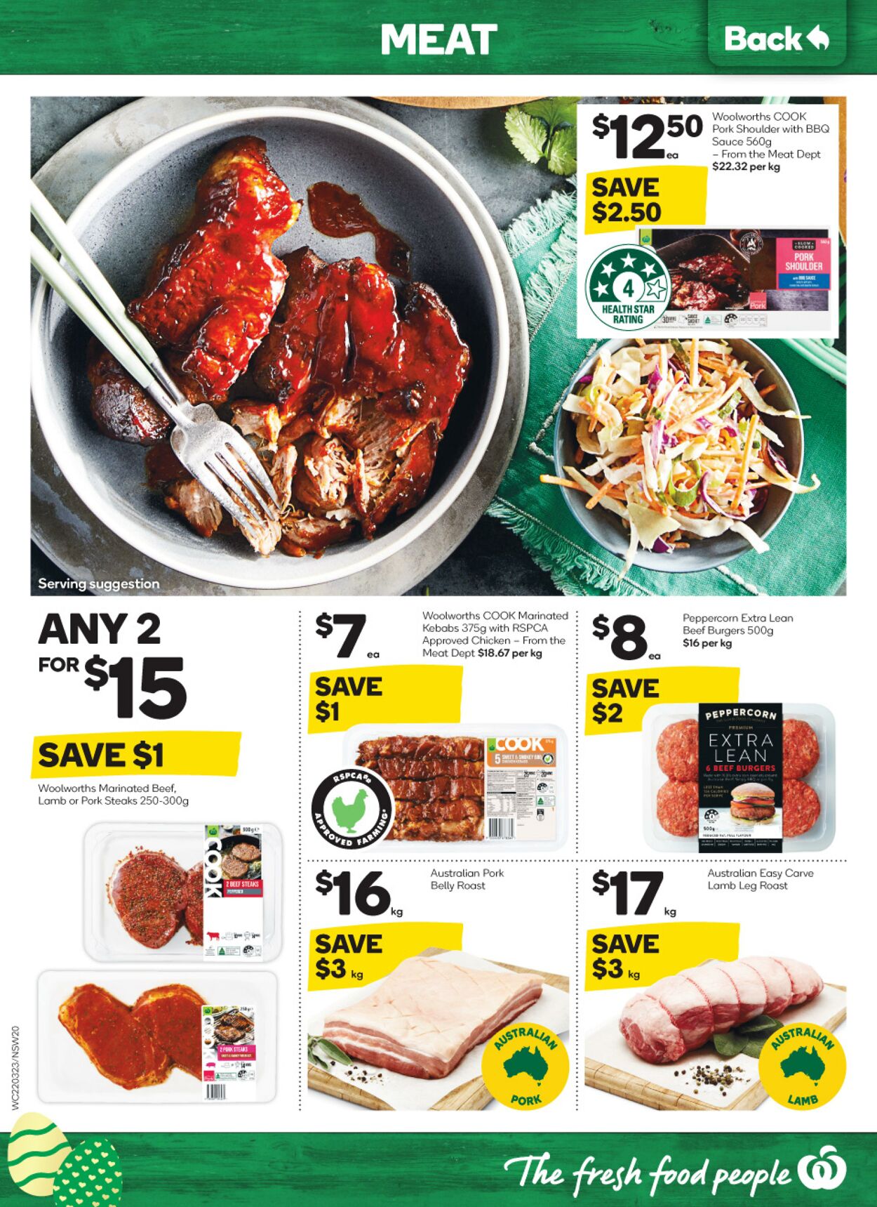 Catalogue Woolworths 22.03.2023 - 28.03.2023