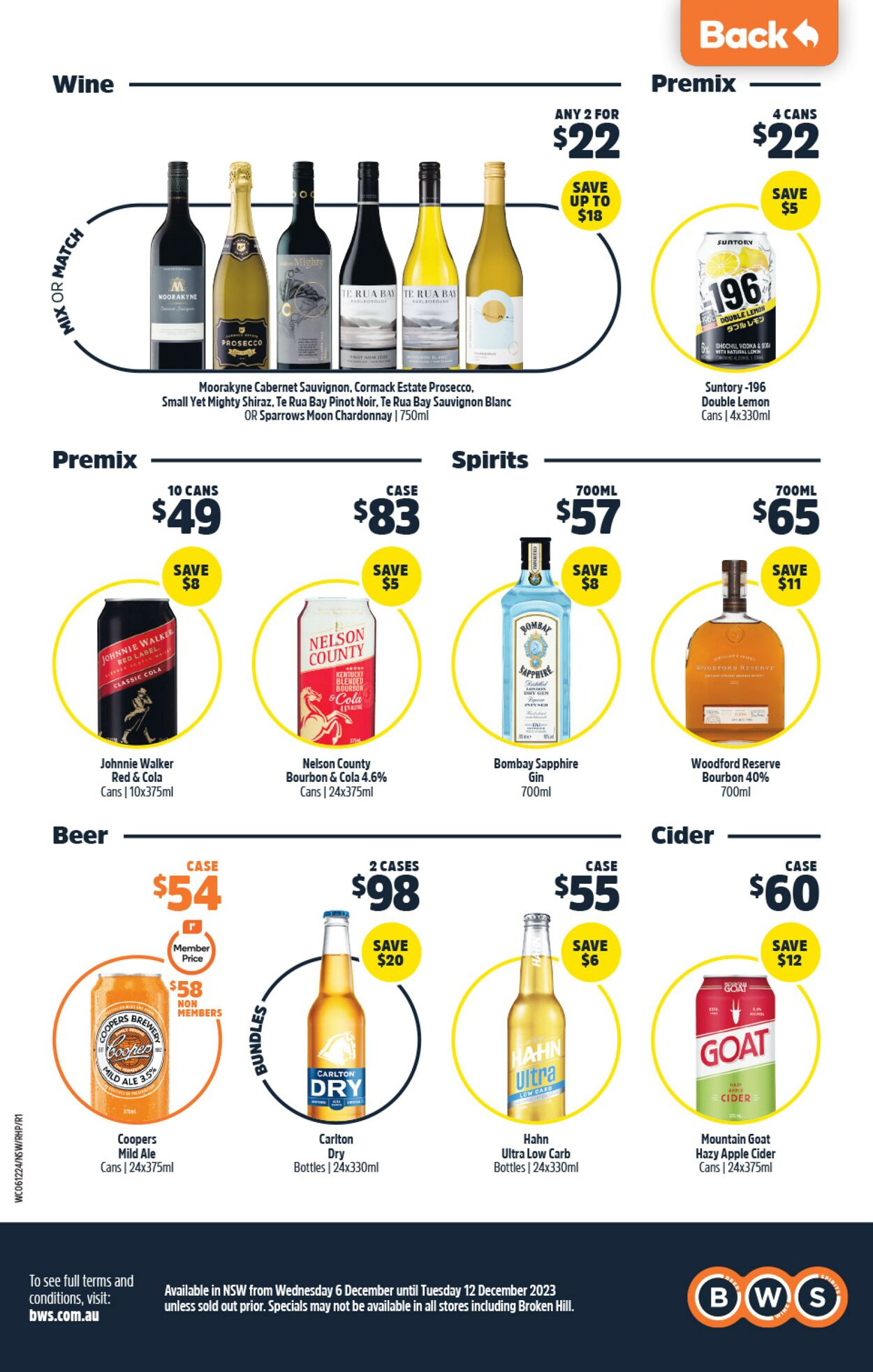 Catalogue Woolworths 06.12.2023 - 12.12.2023