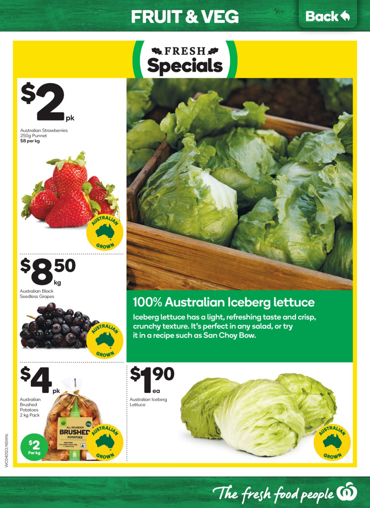 Catalogue Woolworths 04.01.2023 - 10.01.2023