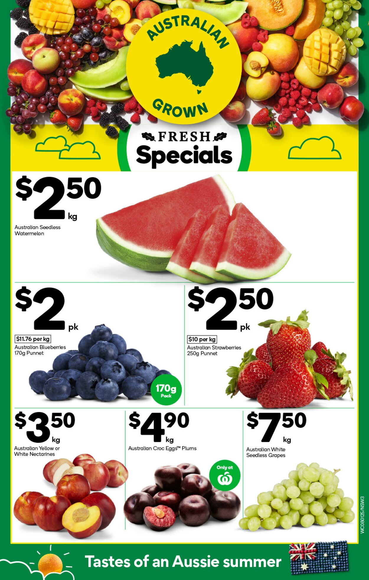 Catalogue Woolworths 08.01.2025 - 14.01.2025