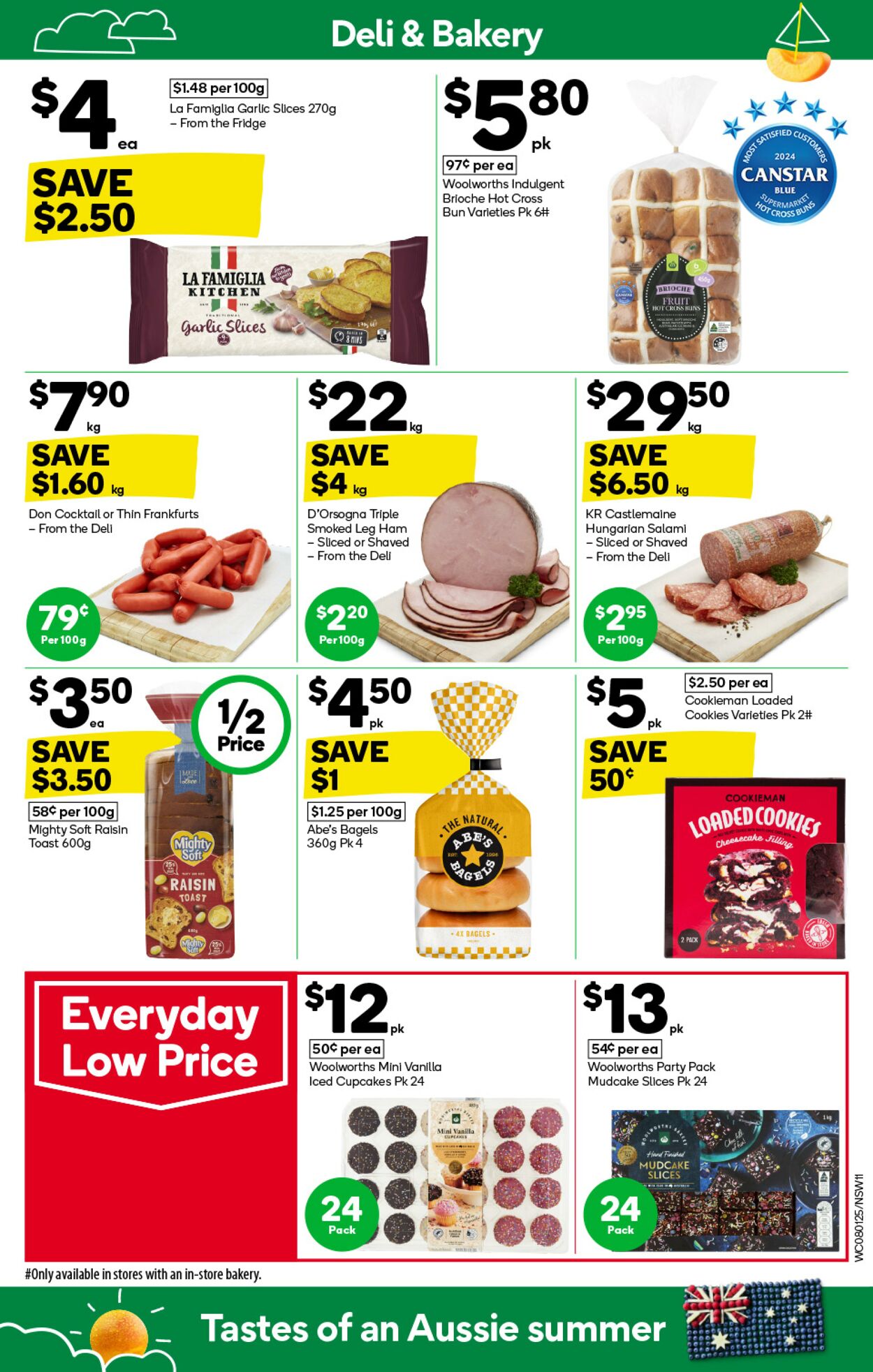 Catalogue Woolworths 08.01.2025 - 14.01.2025