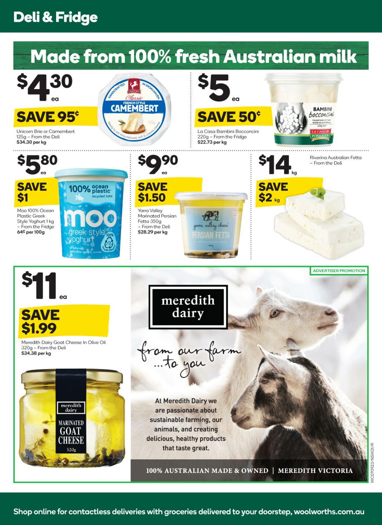 Catalogue Woolworths 07.09.2022 - 13.09.2022