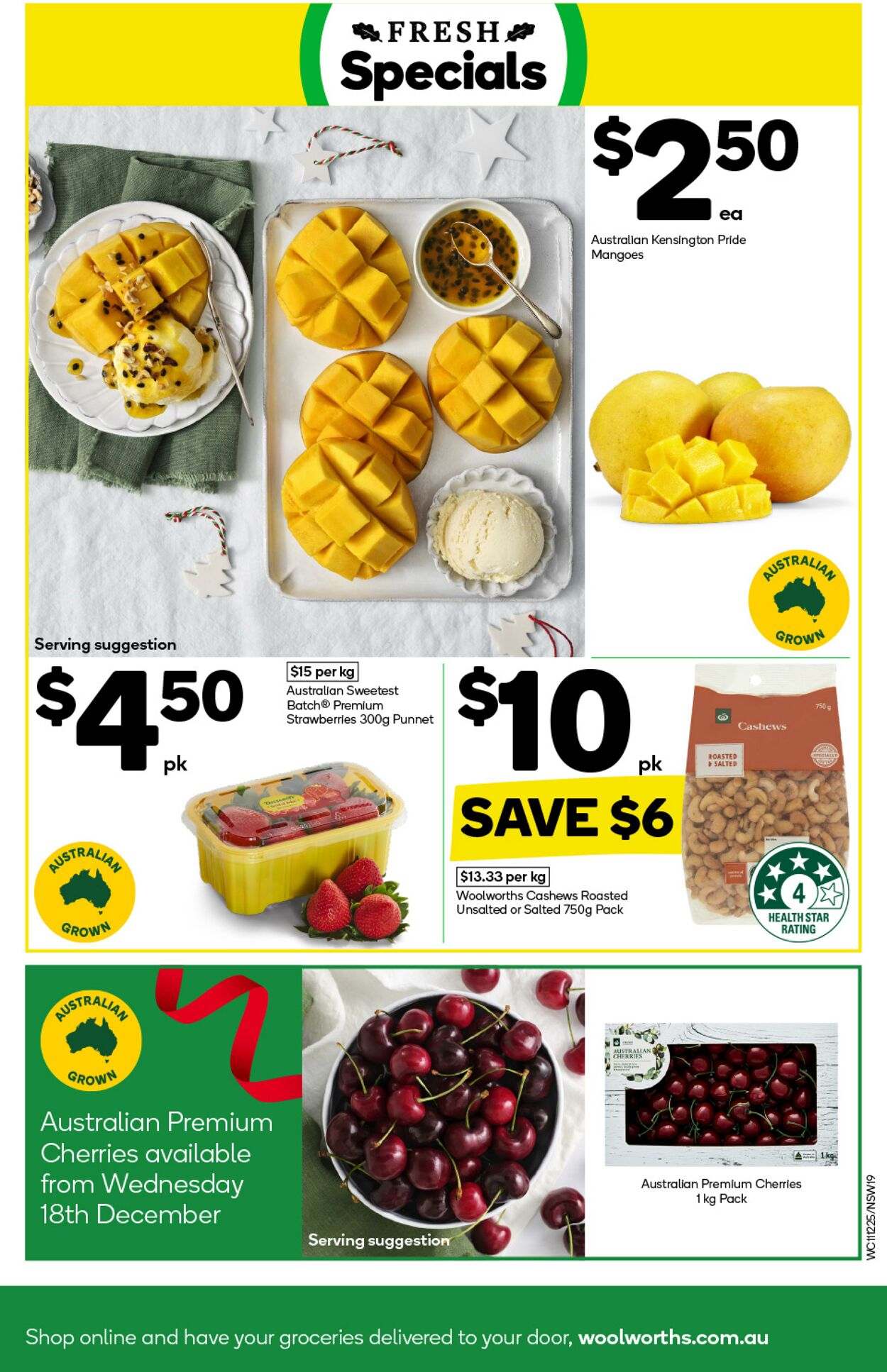 Catalogue Woolworths 11.12.2024 - 17.12.2024