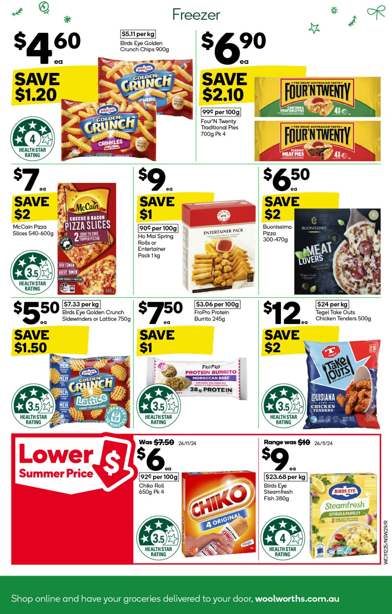 Catalogue Woolworths 11.12.2024 - 17.12.2024