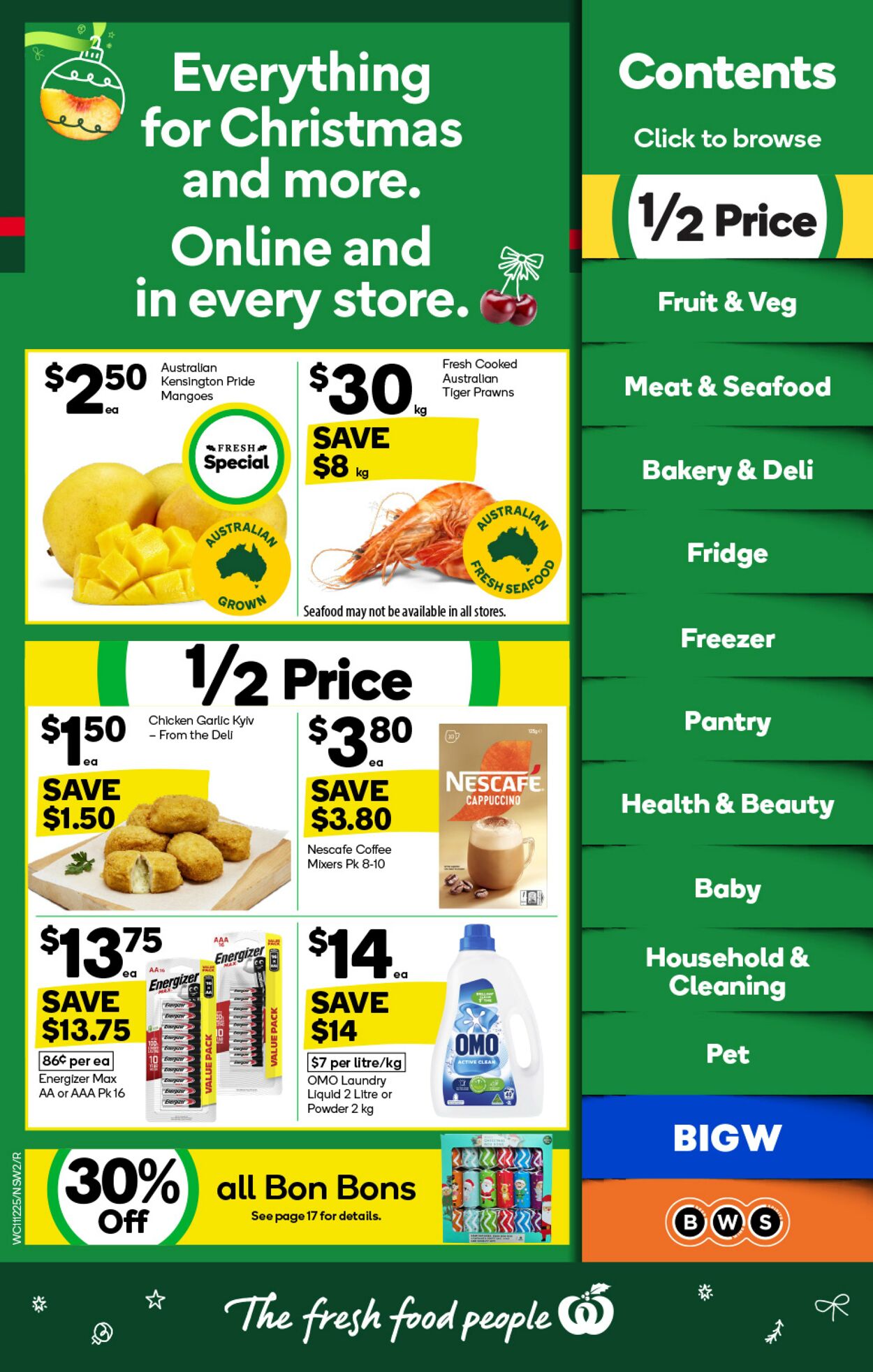 Catalogue Woolworths 11.12.2024 - 17.12.2024