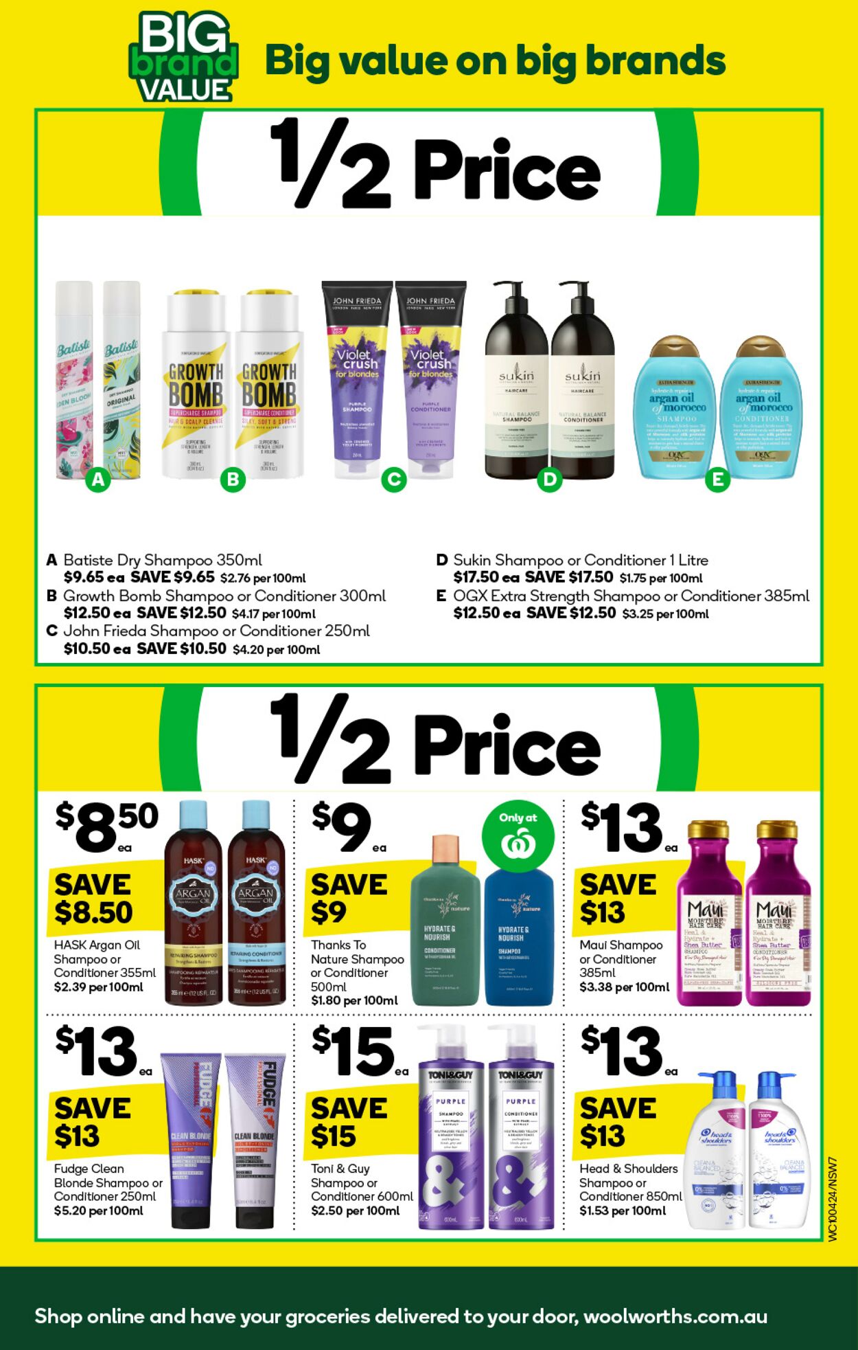 Catalogue Woolworths 10.04.2024 - 16.04.2024