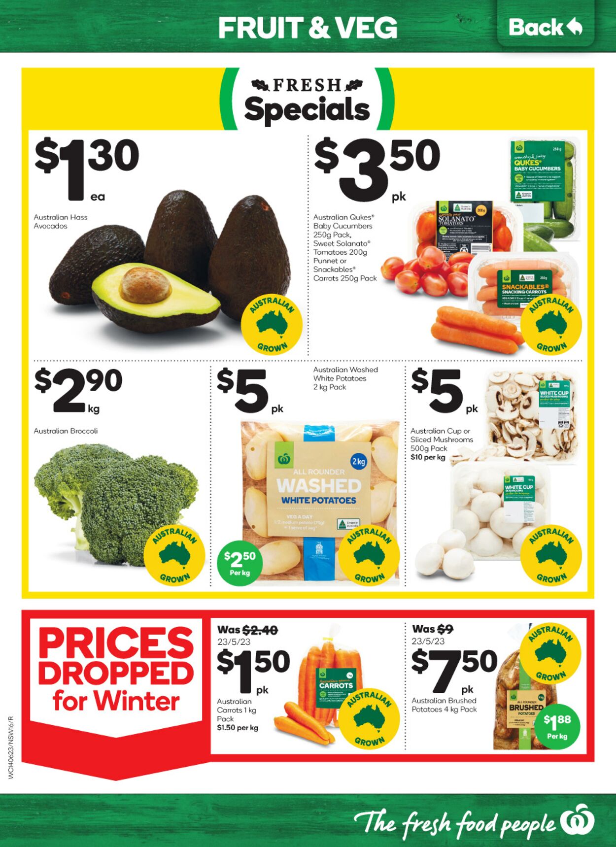 Catalogue Woolworths 14.06.2023 - 20.06.2023