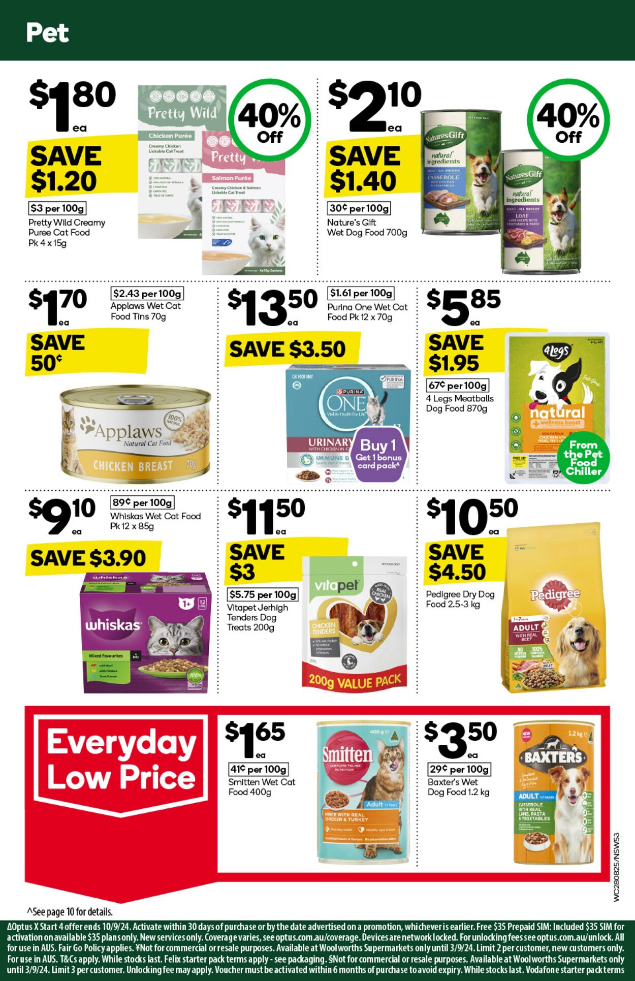 Catalogue Woolworths 28.08.2024 - 03.09.2024