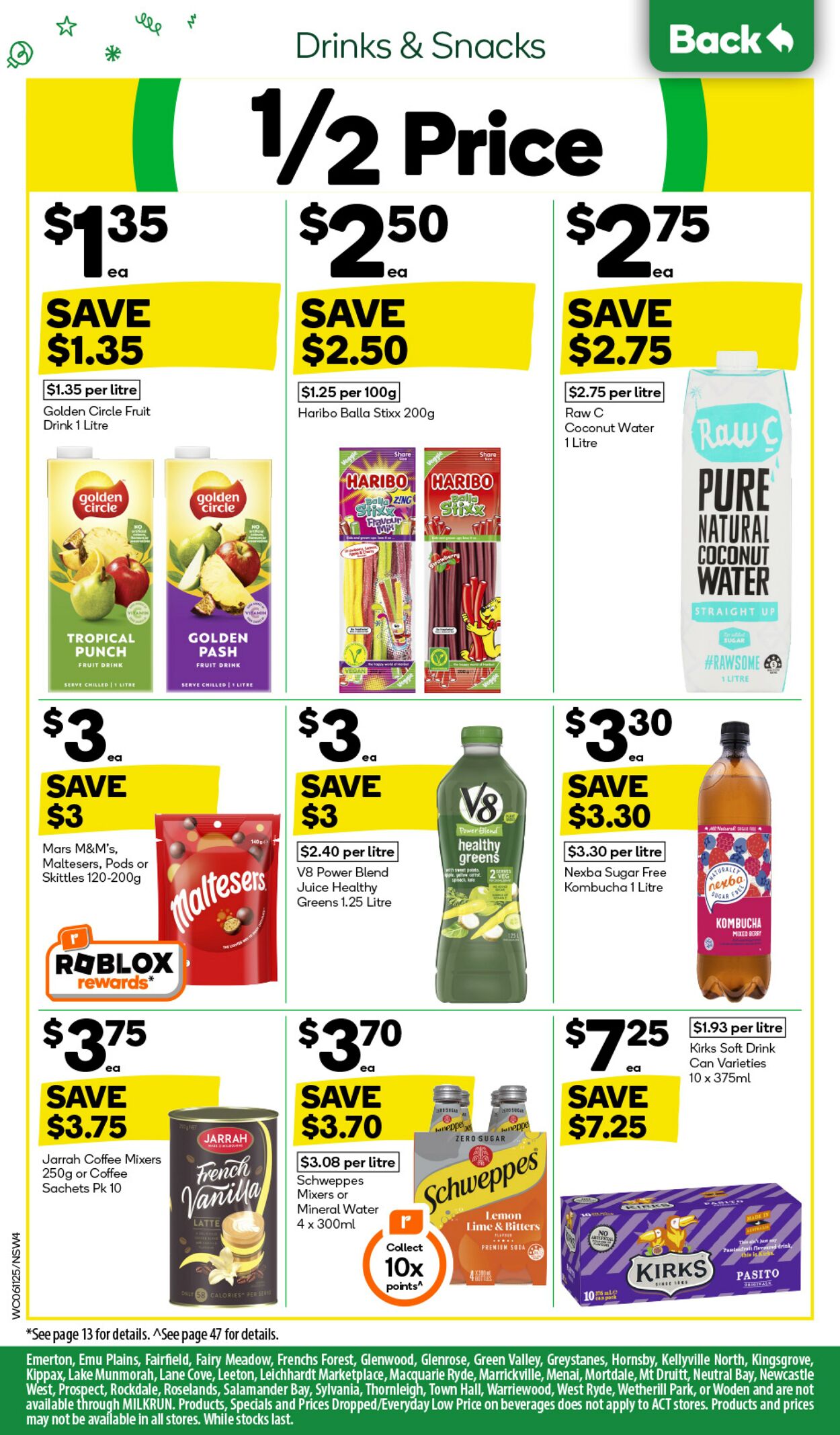 Catalogue Woolworths 06.11.2024 - 12.11.2024