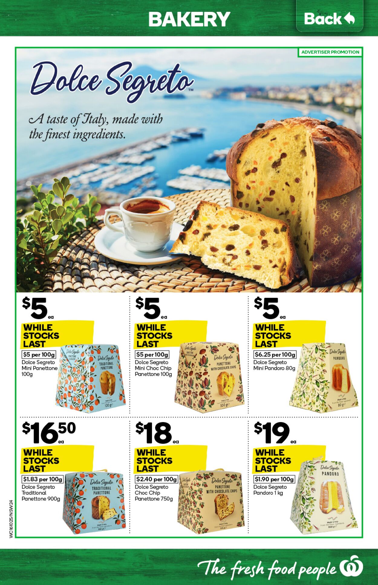 Catalogue Woolworths 16.10.2024 - 22.10.2024