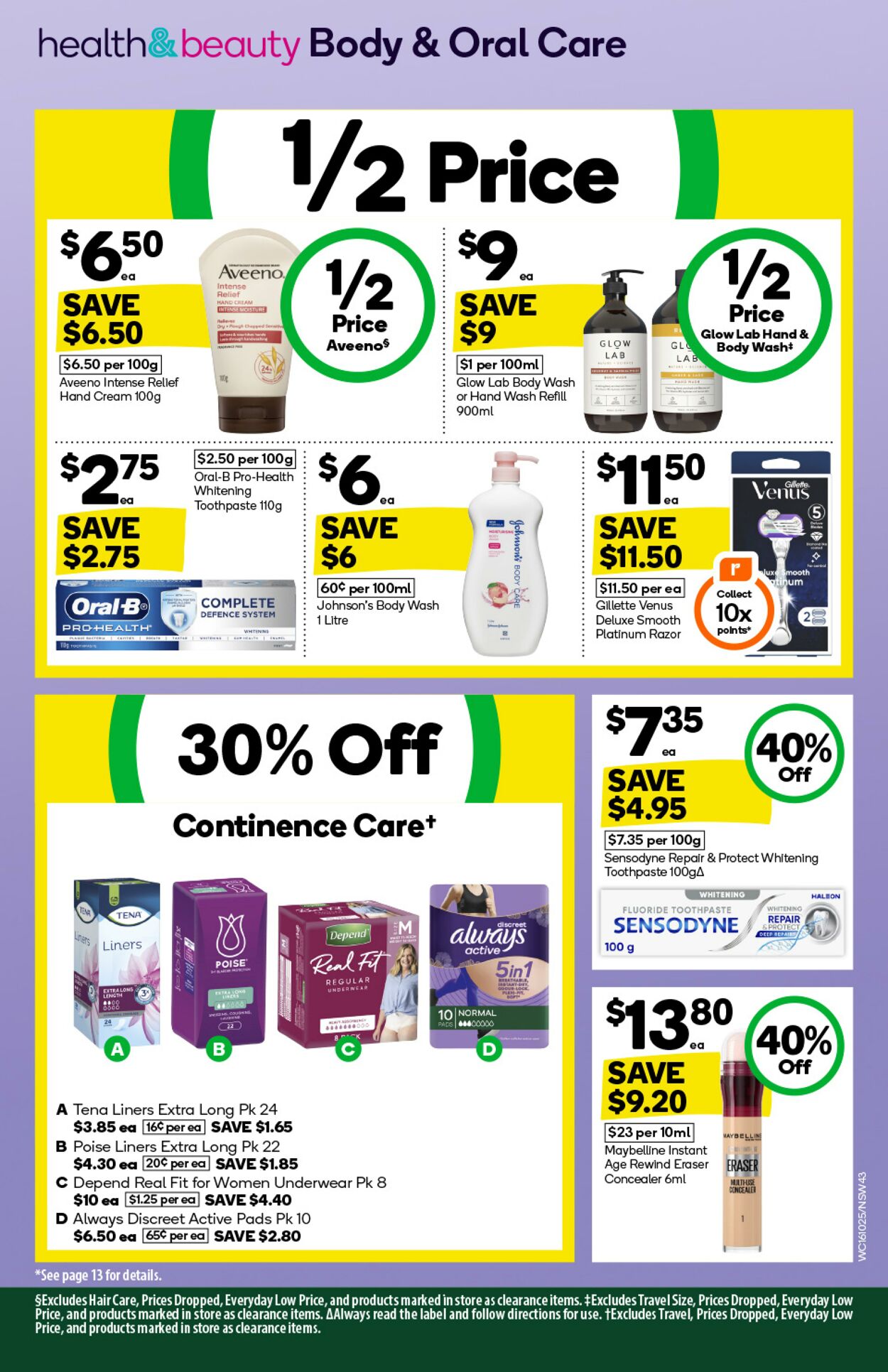 Catalogue Woolworths 16.10.2024 - 22.10.2024