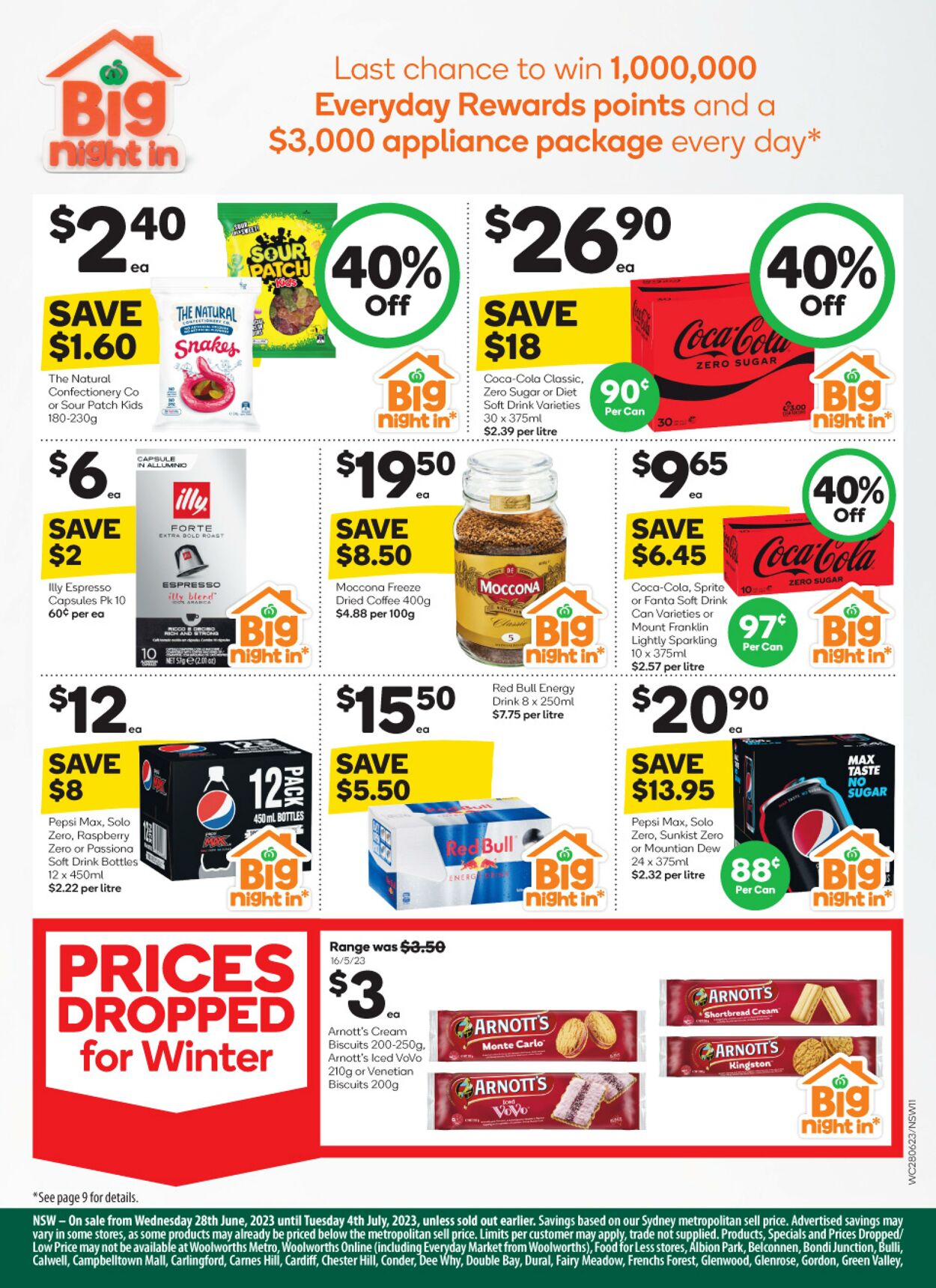 Catalogue Woolworths 28.06.2023 - 04.07.2023