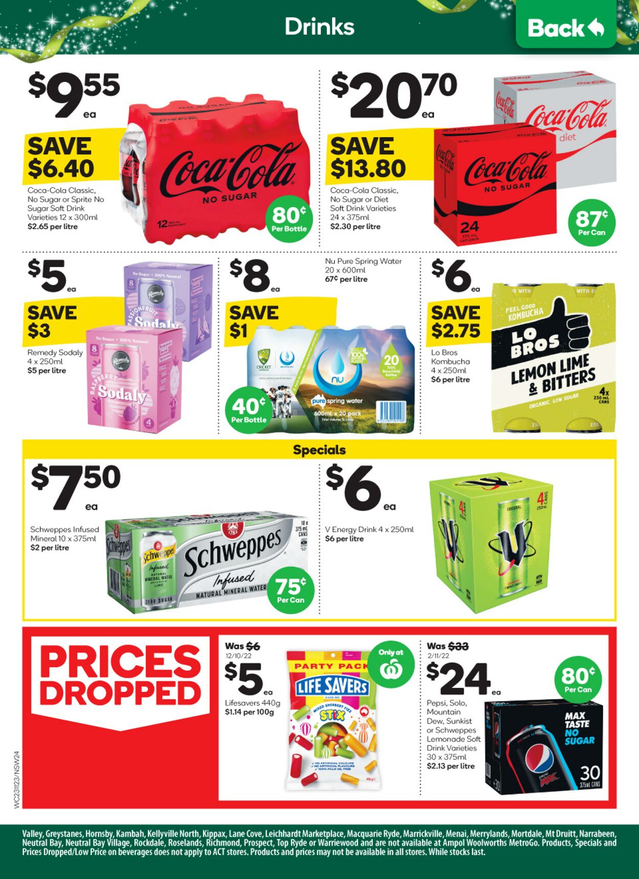 Catalogue Woolworths 23.11.2022 - 29.11.2022