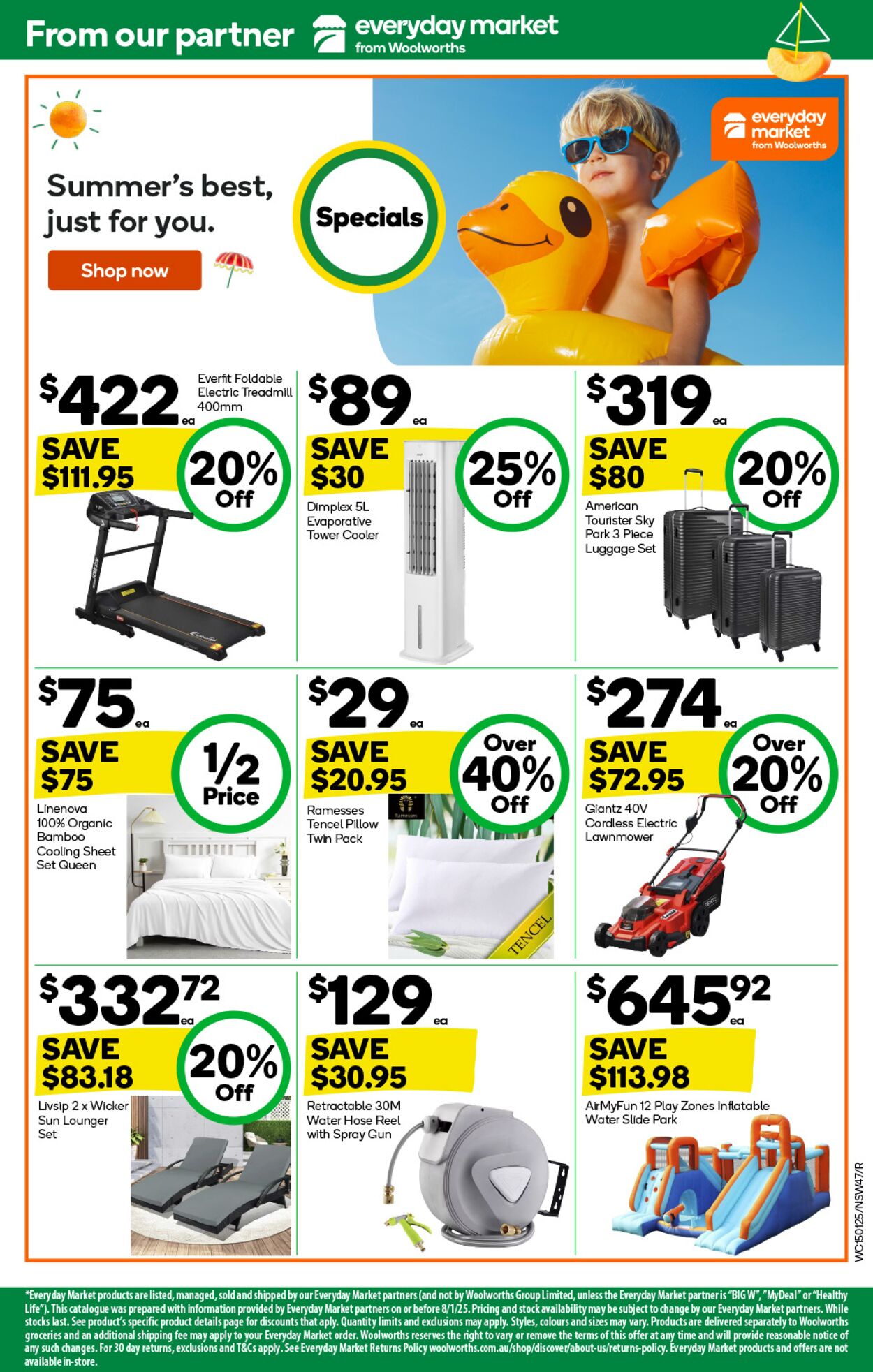 Catalogue Woolworths 15.01.2025 - 21.01.2025