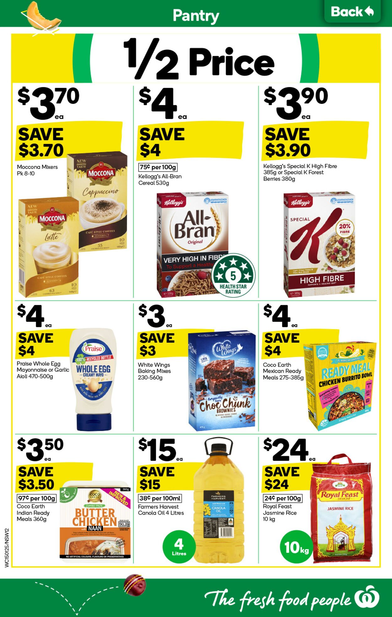 Catalogue Woolworths 15.01.2025 - 21.01.2025