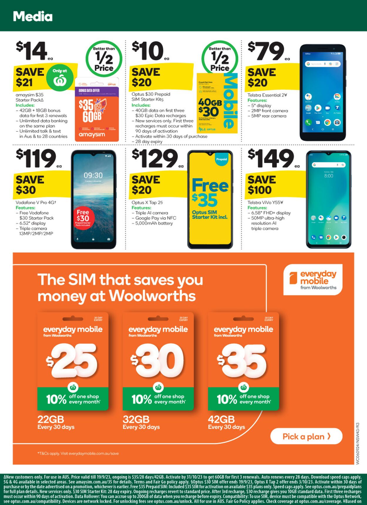 Catalogue Woolworths 06.09.2023 - 12.09.2023