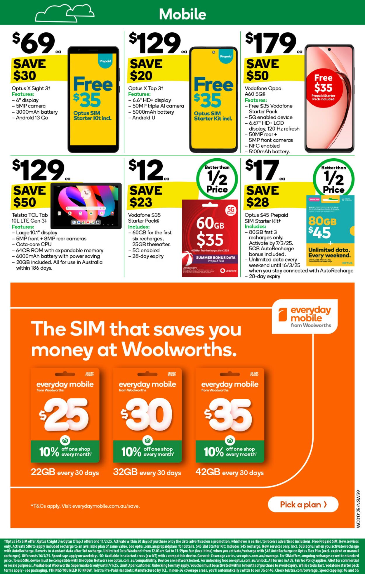 Catalogue Woolworths 01.01.2025 - 07.01.2025