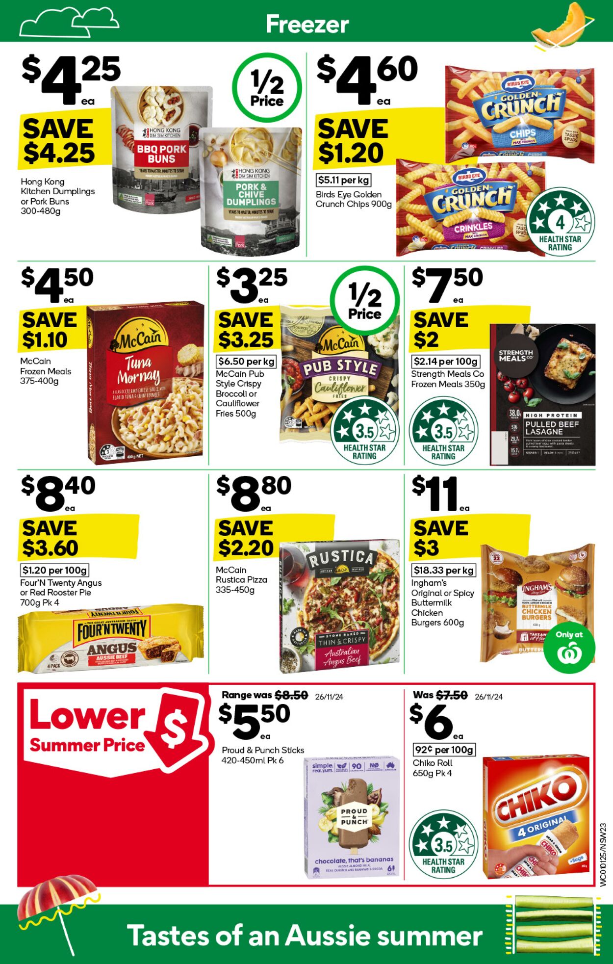 Catalogue Woolworths 01.01.2025 - 07.01.2025