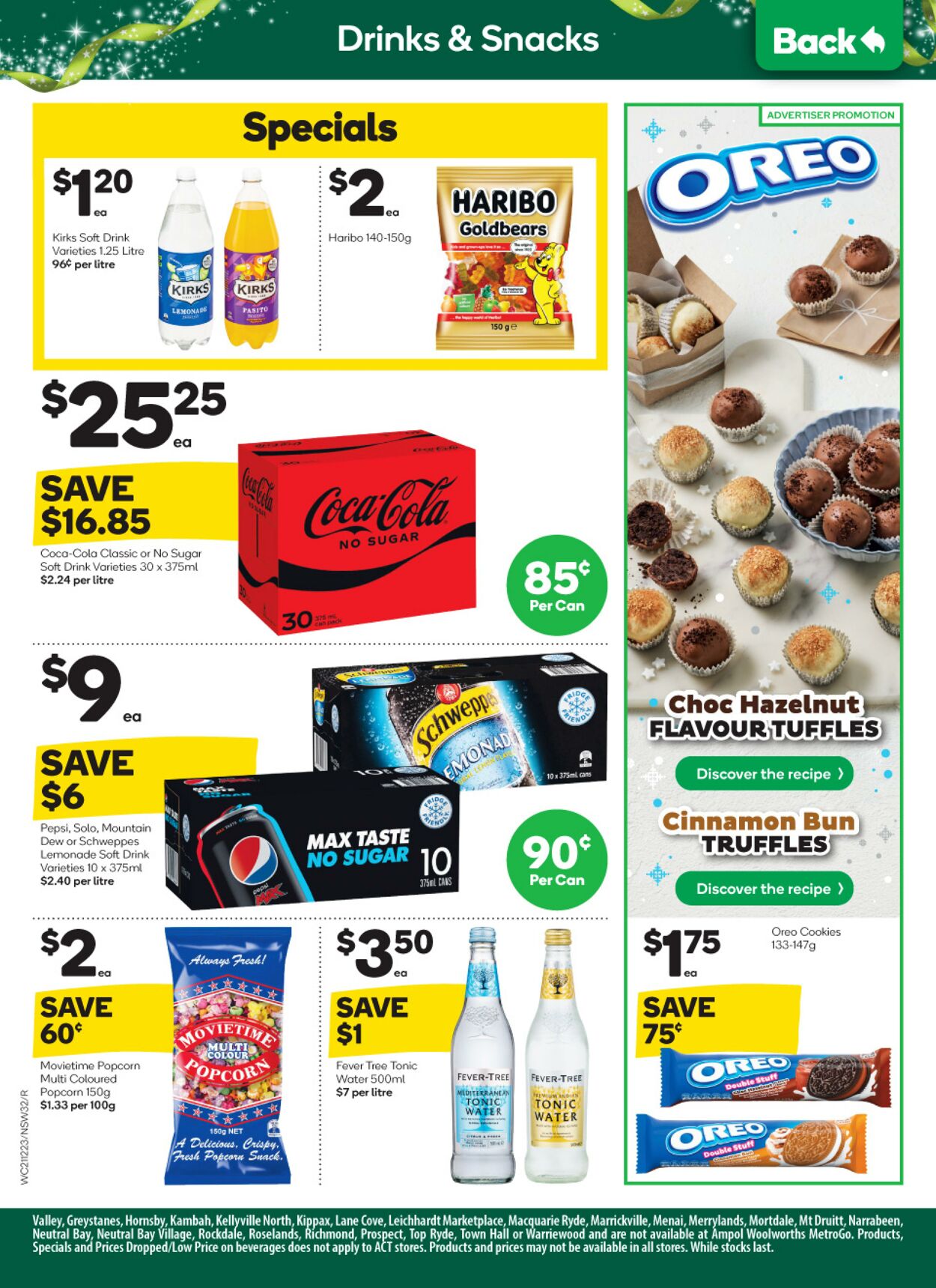 Catalogue Woolworths 21.12.2022 - 27.12.2022