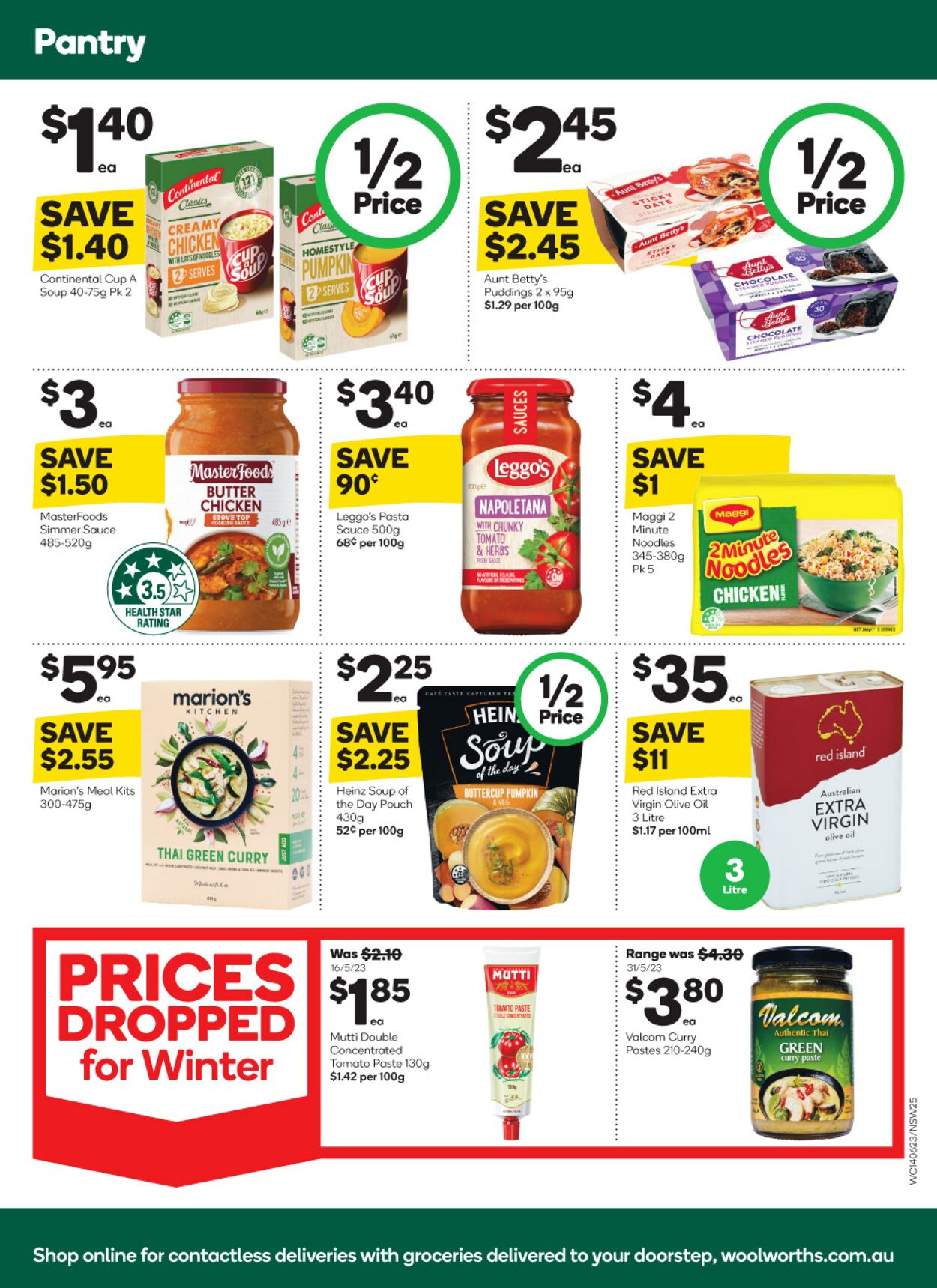 Catalogue Woolworths 14.06.2023 - 20.06.2023