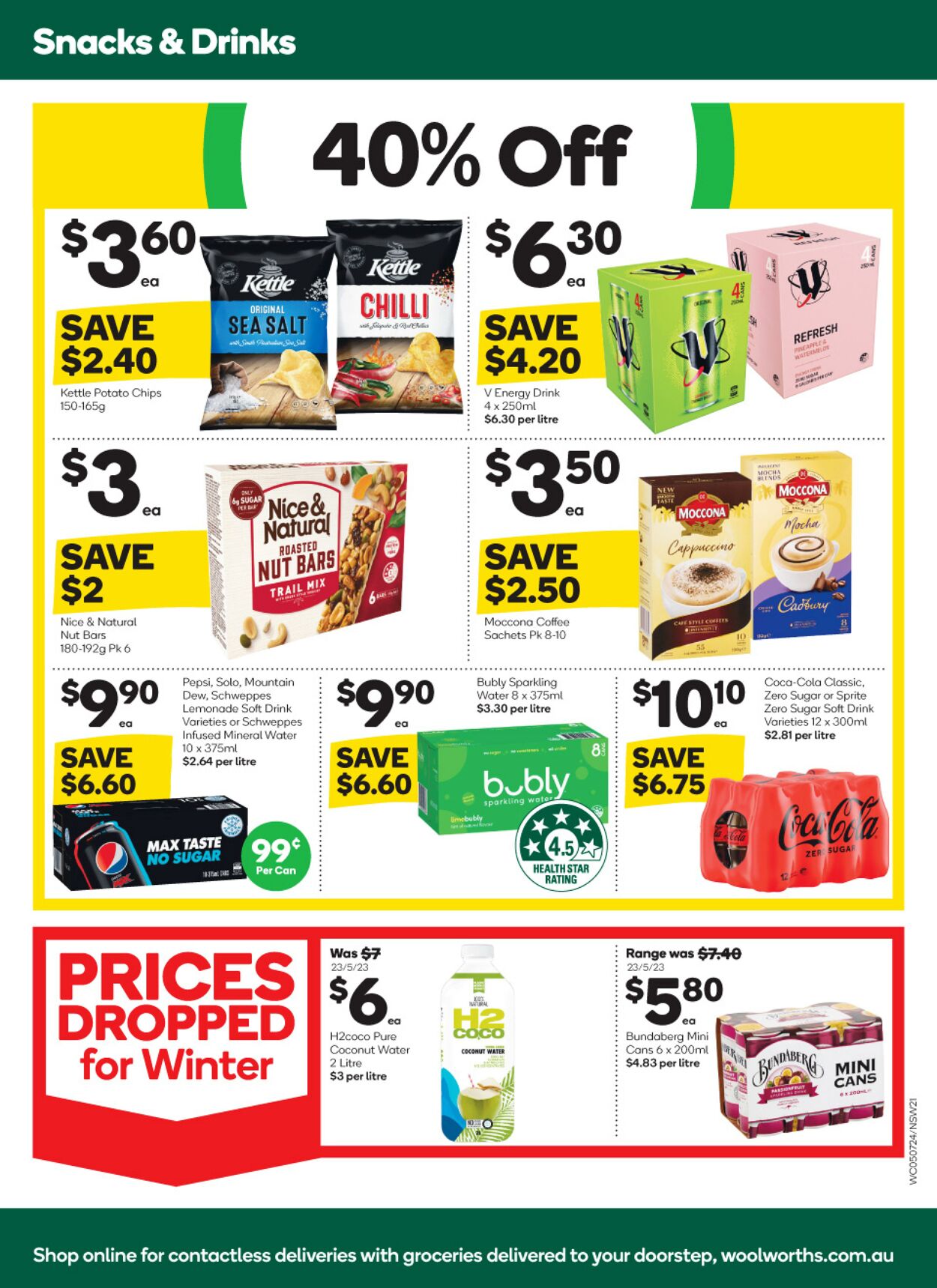 Catalogue Woolworths 05.07.2023 - 11.07.2023