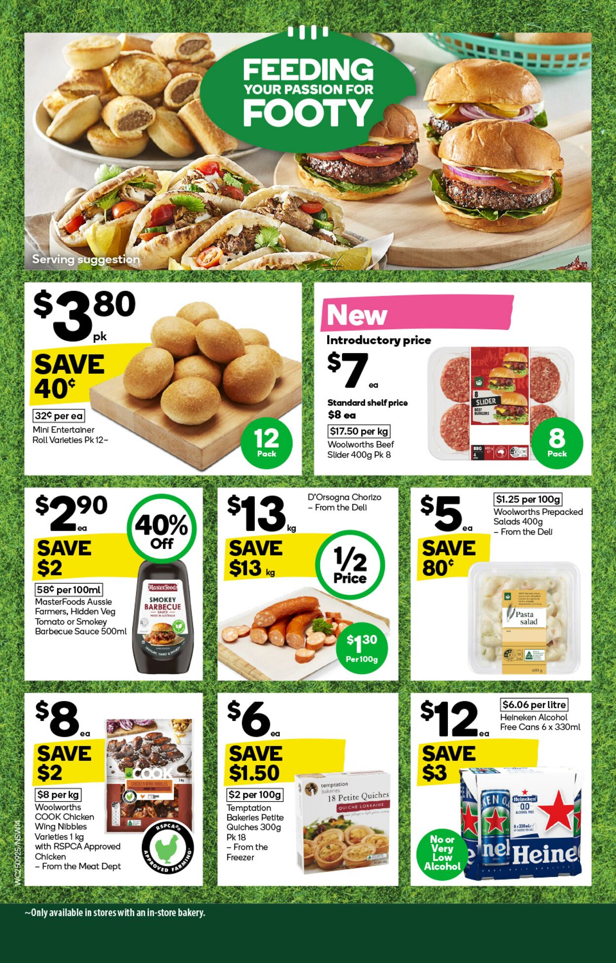 Catalogue Woolworths 25.09.2024 - 01.10.2024