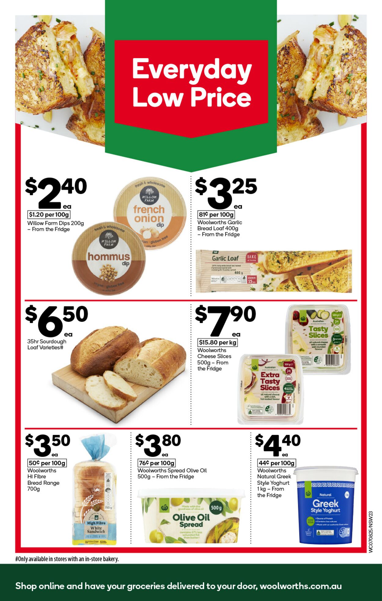 Catalogue Woolworths 07.08.2024 - 13.08.2024