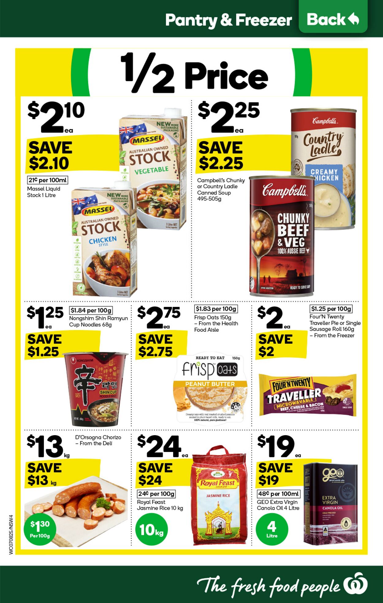 Catalogue Woolworths 07.08.2024 - 13.08.2024