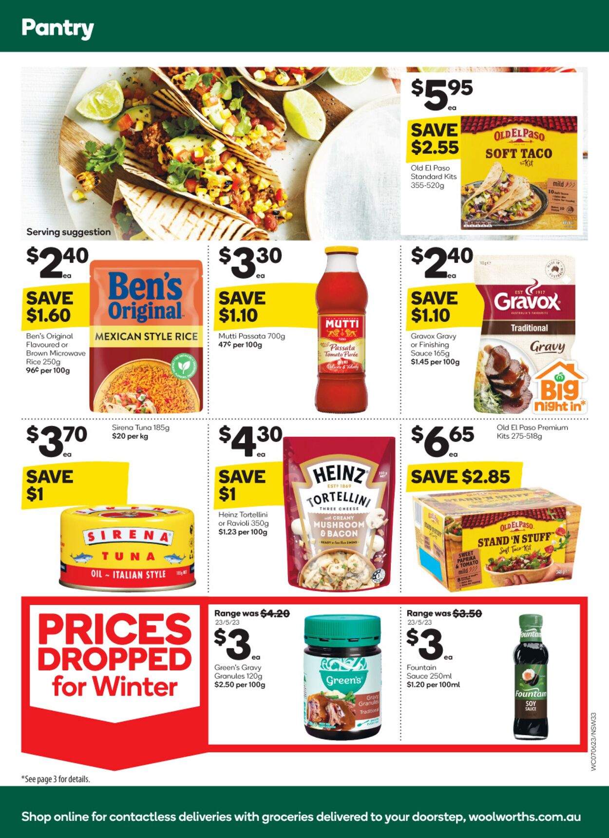 Catalogue Woolworths 07.06.2023 - 13.06.2023