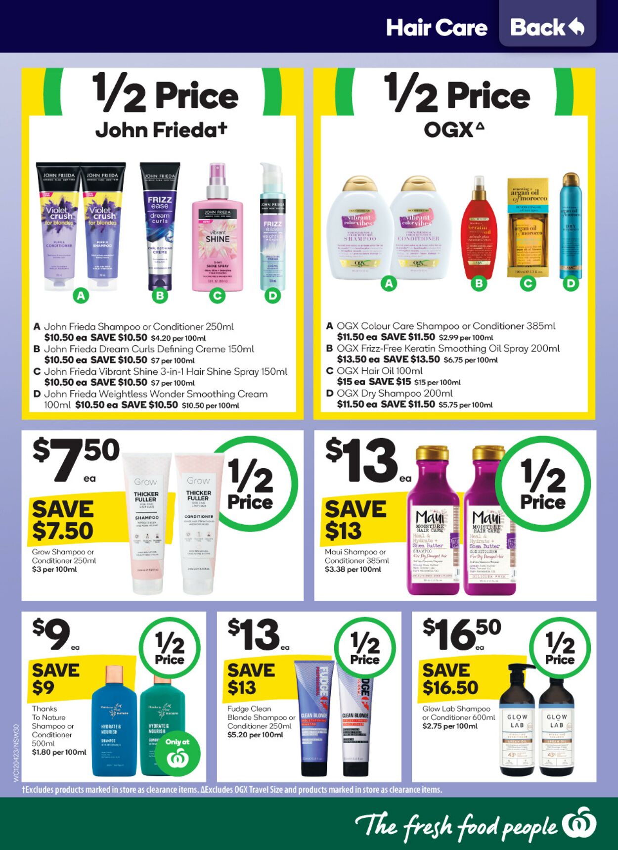 Catalogue Woolworths 12.04.2023 - 18.04.2023