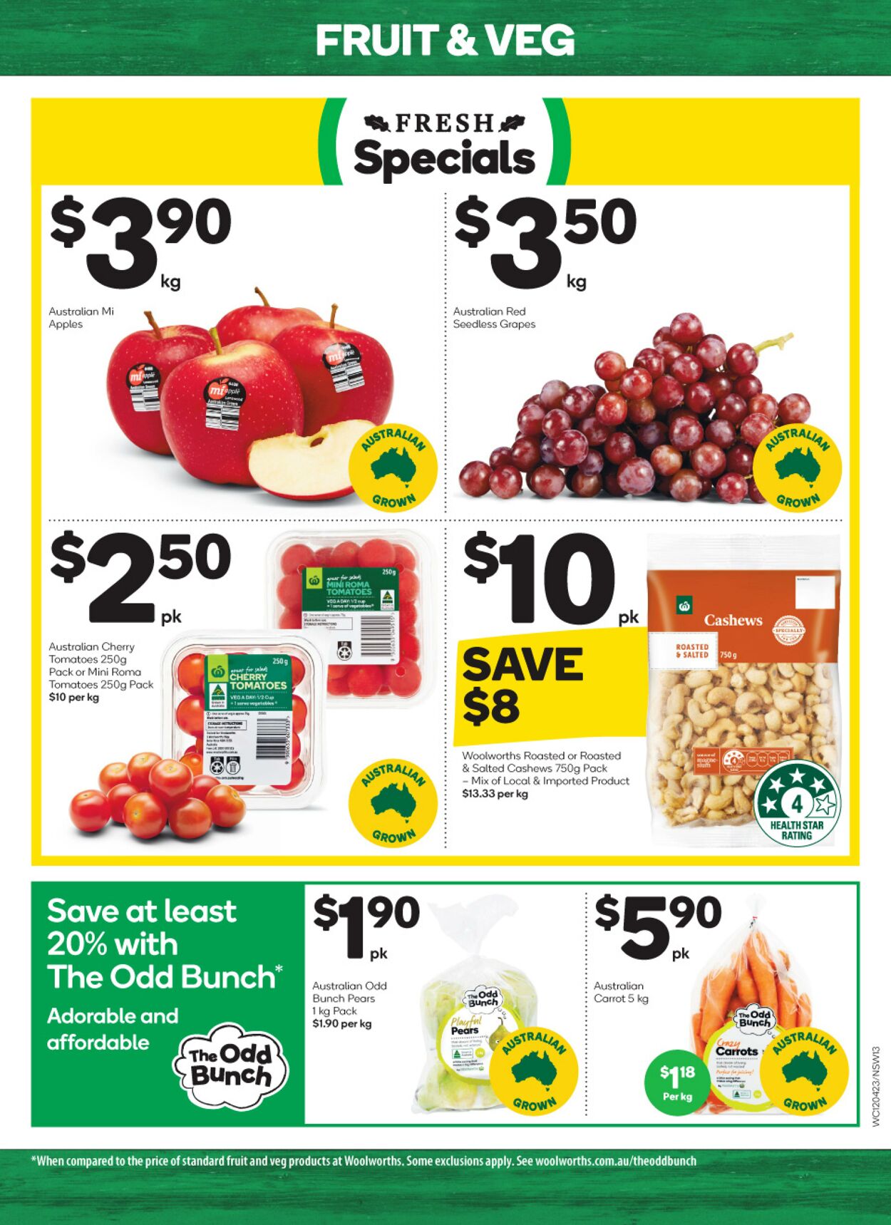 Catalogue Woolworths 12.04.2023 - 18.04.2023